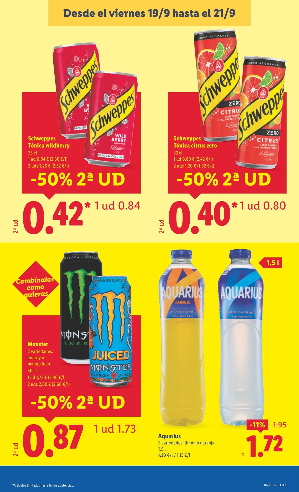 Folleto Lidl 15.09.2025 - 21.09.2025