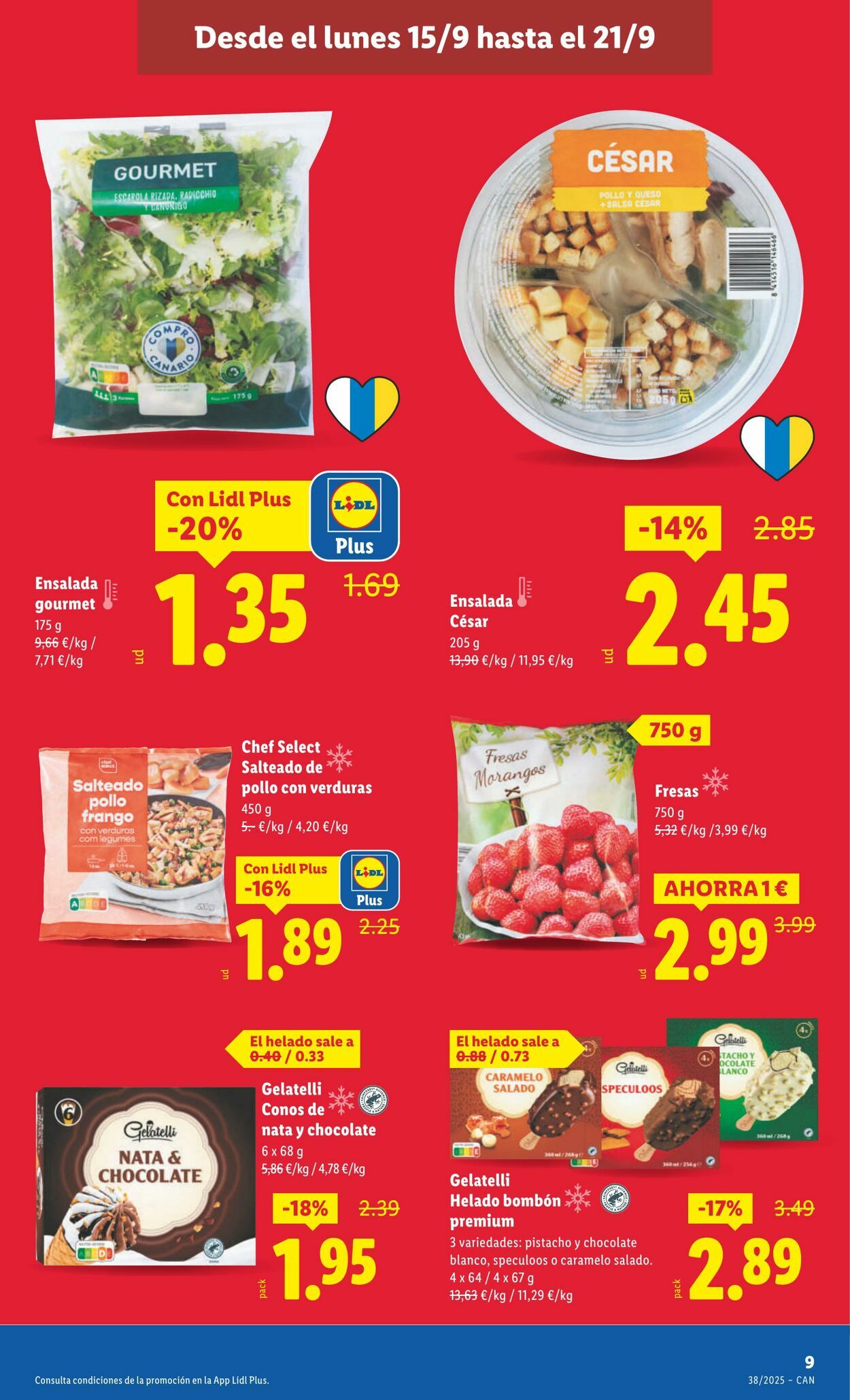 Folleto Lidl 15.09.2025 - 21.09.2025