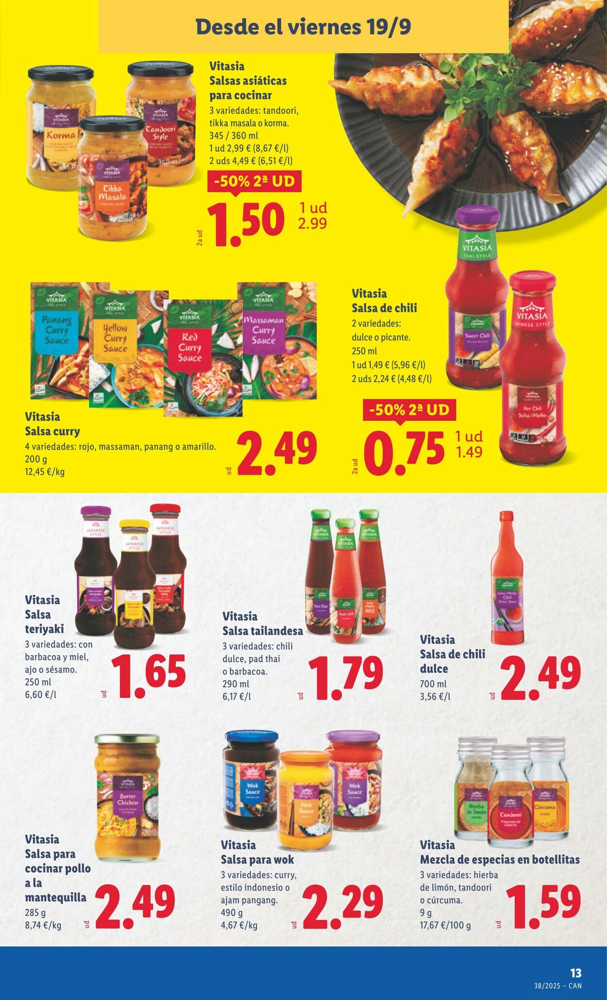 Folleto Lidl 15.09.2025 - 21.09.2025
