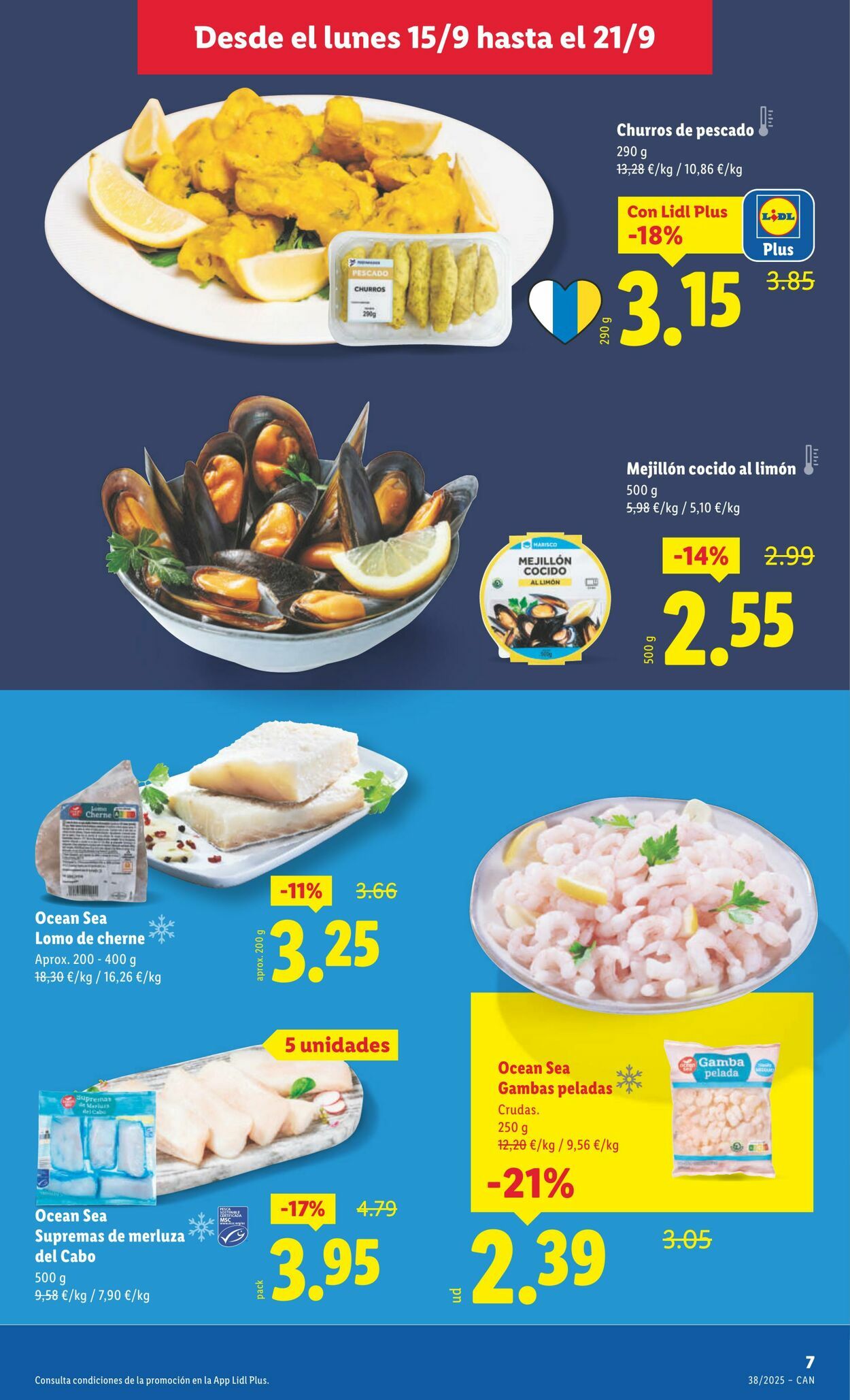 Folleto Lidl 15.09.2025 - 21.09.2025