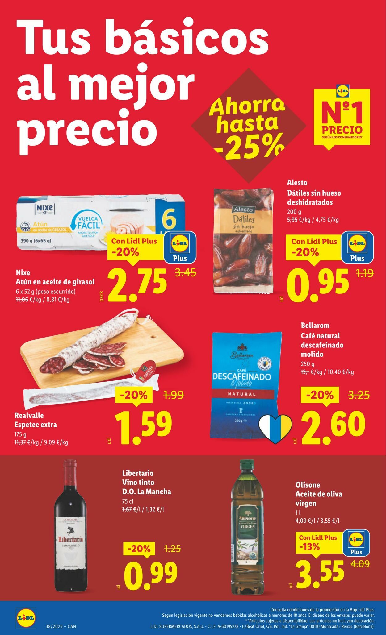 Folleto Lidl 15.09.2025 - 21.09.2025