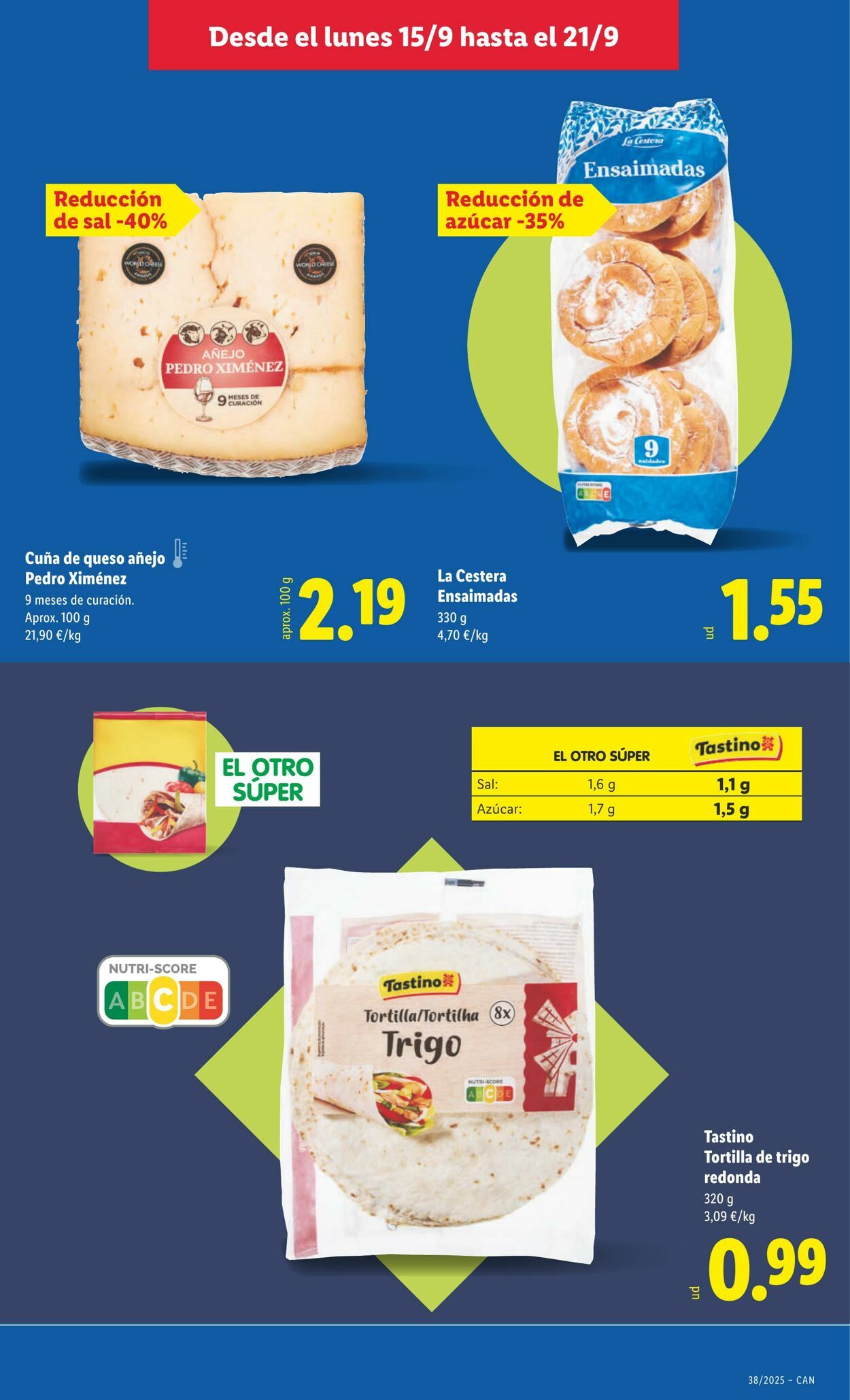 Folleto Lidl 15.09.2025 - 21.09.2025