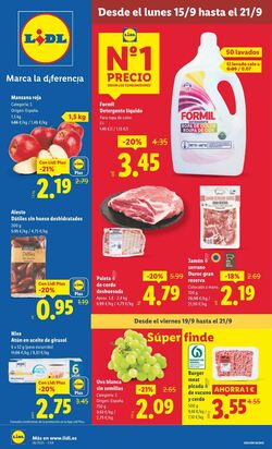Folleto Lidl 15.09.2025 - 21.09.2025
