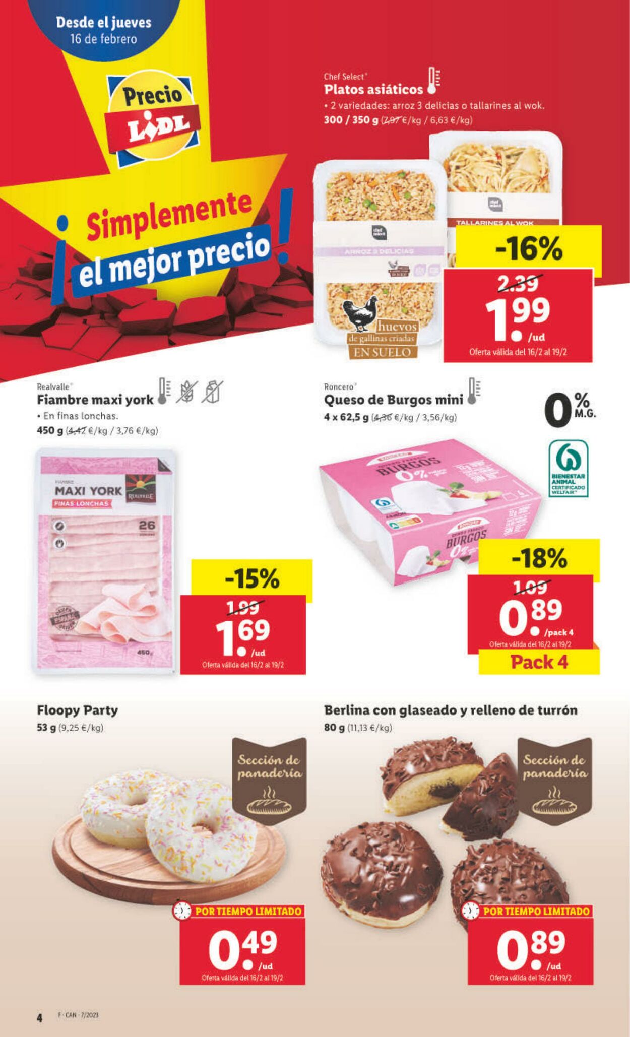 Folleto Lidl 16.02.2023 - 22.02.2023