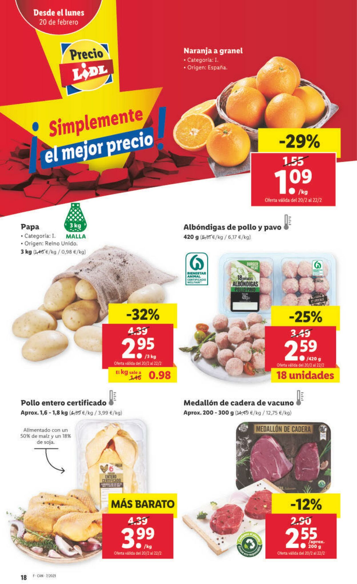 Folleto Lidl 16.02.2023 - 22.02.2023