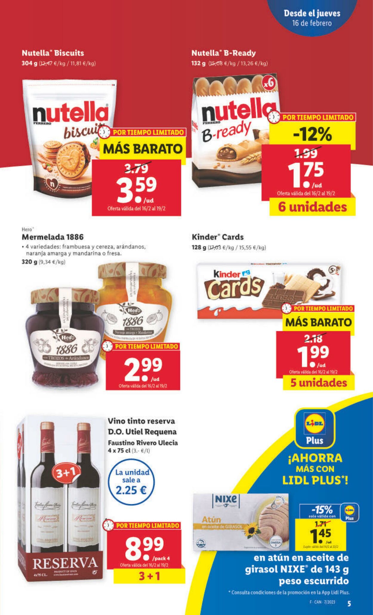 Folleto Lidl 16.02.2023 - 22.02.2023