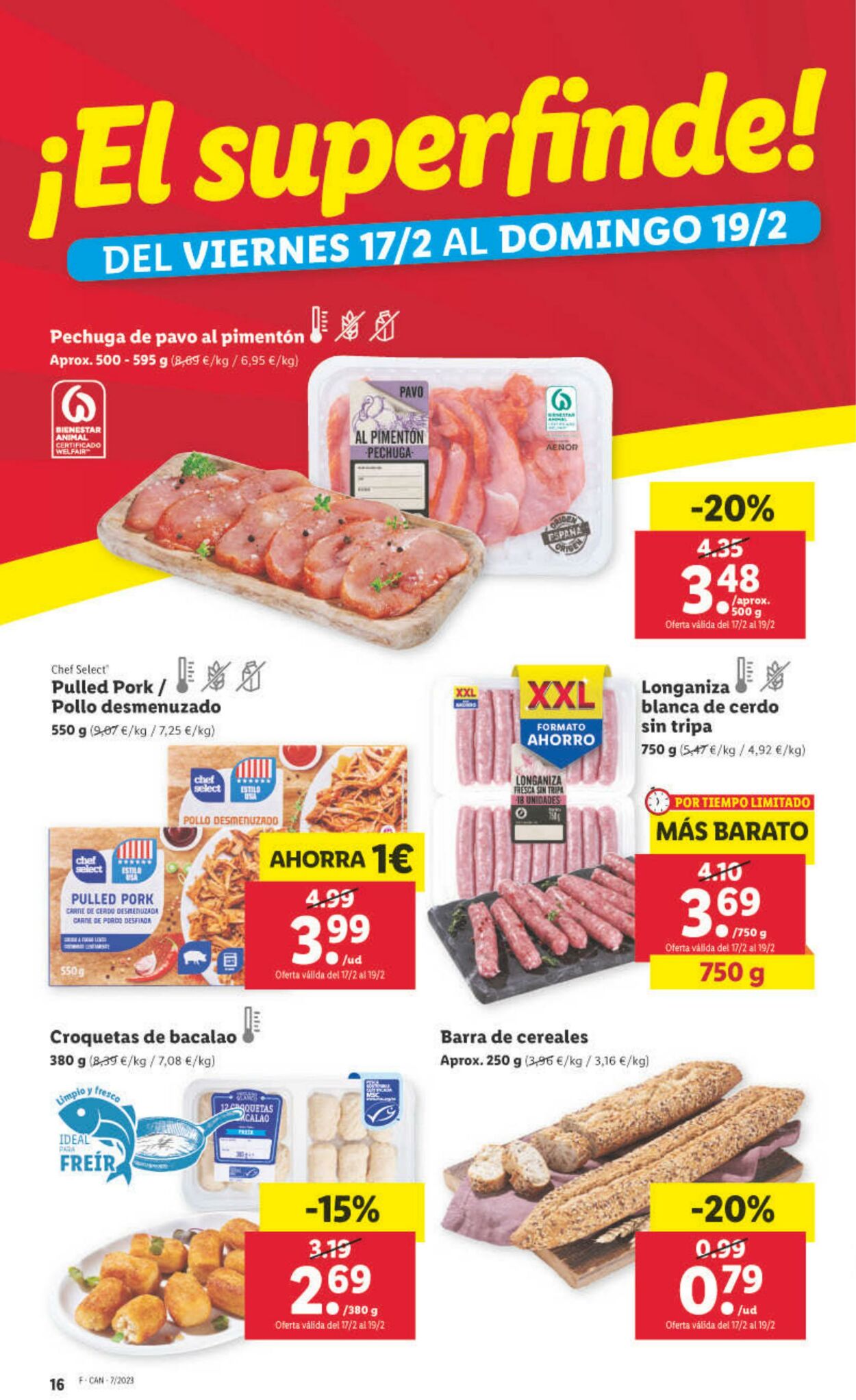 Folleto Lidl 16.02.2023 - 22.02.2023