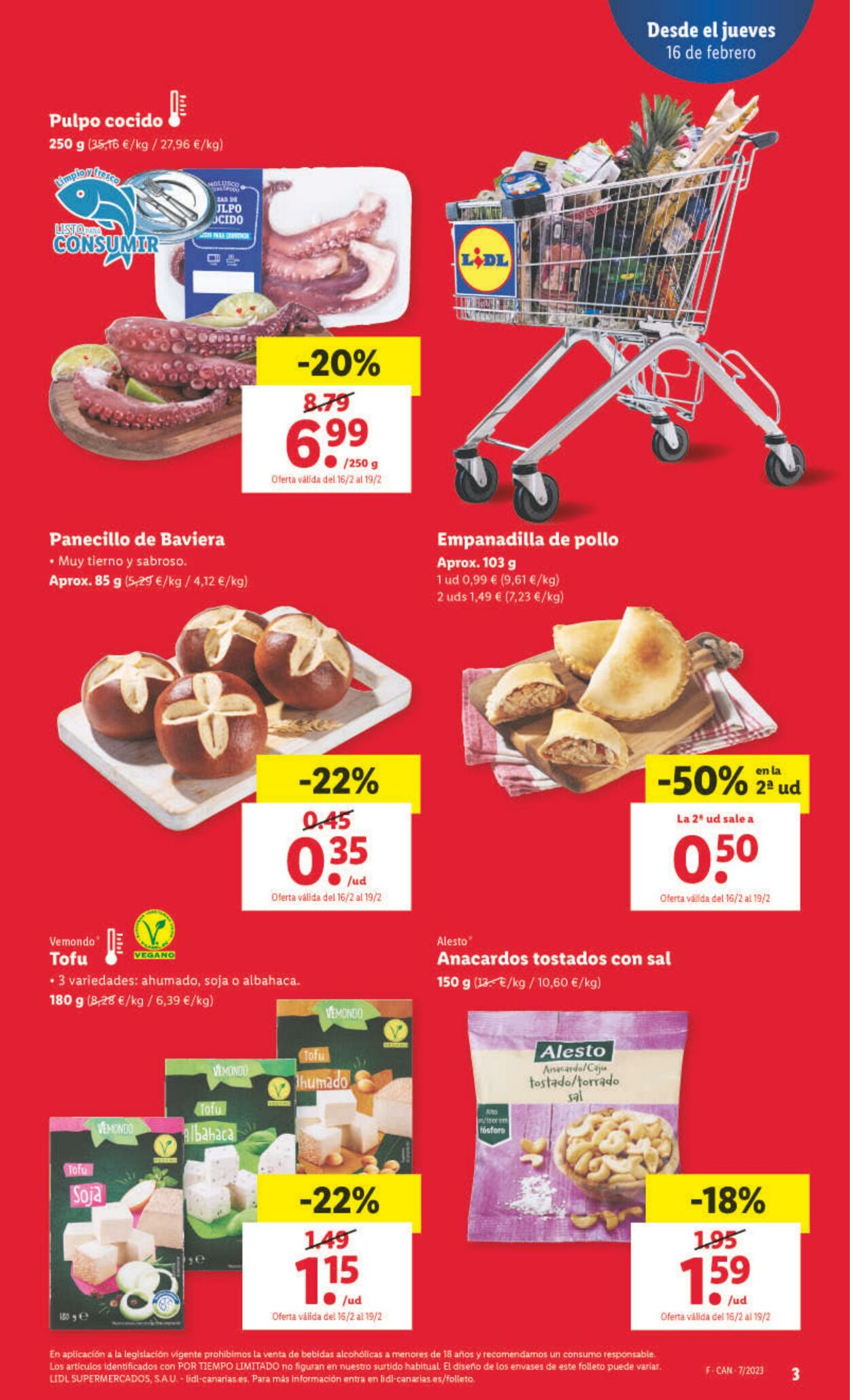 Folleto Lidl 16.02.2023 - 22.02.2023