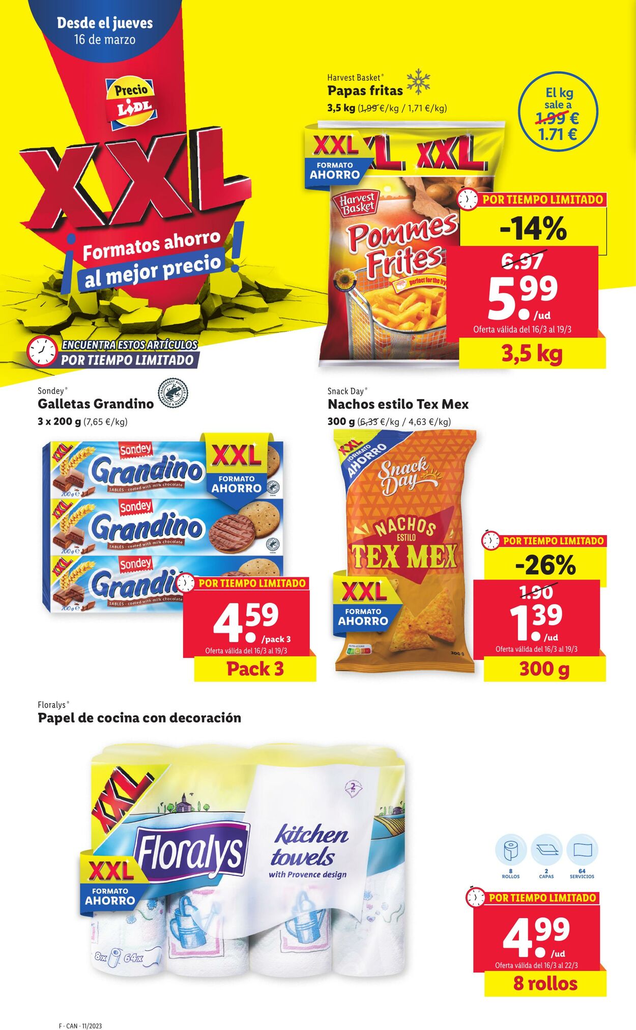 Folleto Lidl 16.03.2023 - 22.03.2023