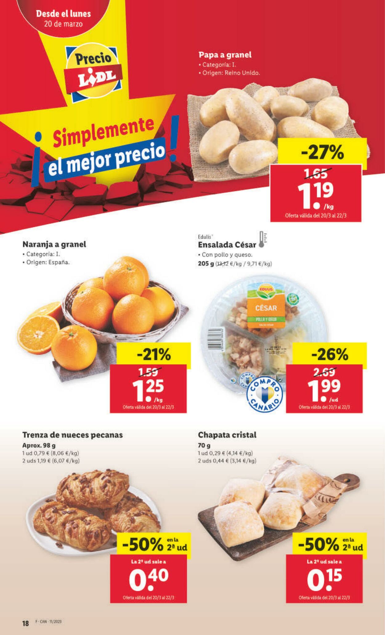 Folleto Lidl 16.03.2023 - 22.03.2023