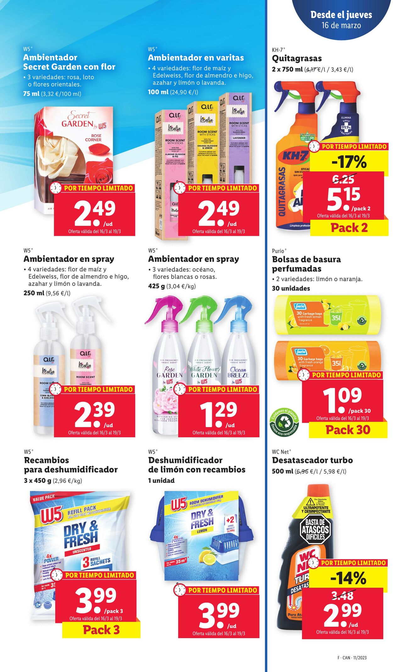 Folleto Lidl 16.03.2023 - 22.03.2023