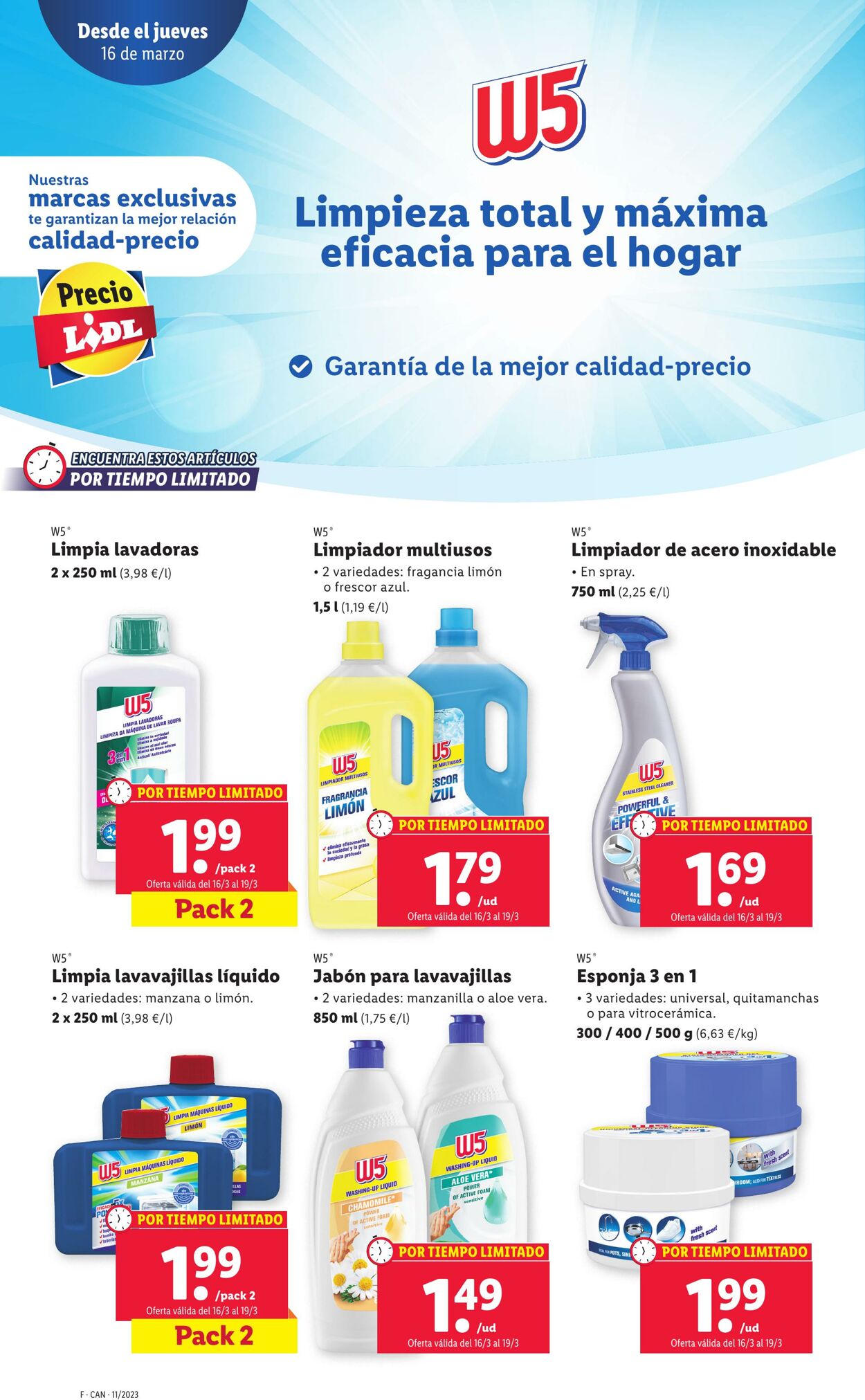 Folleto Lidl 16.03.2023 - 22.03.2023