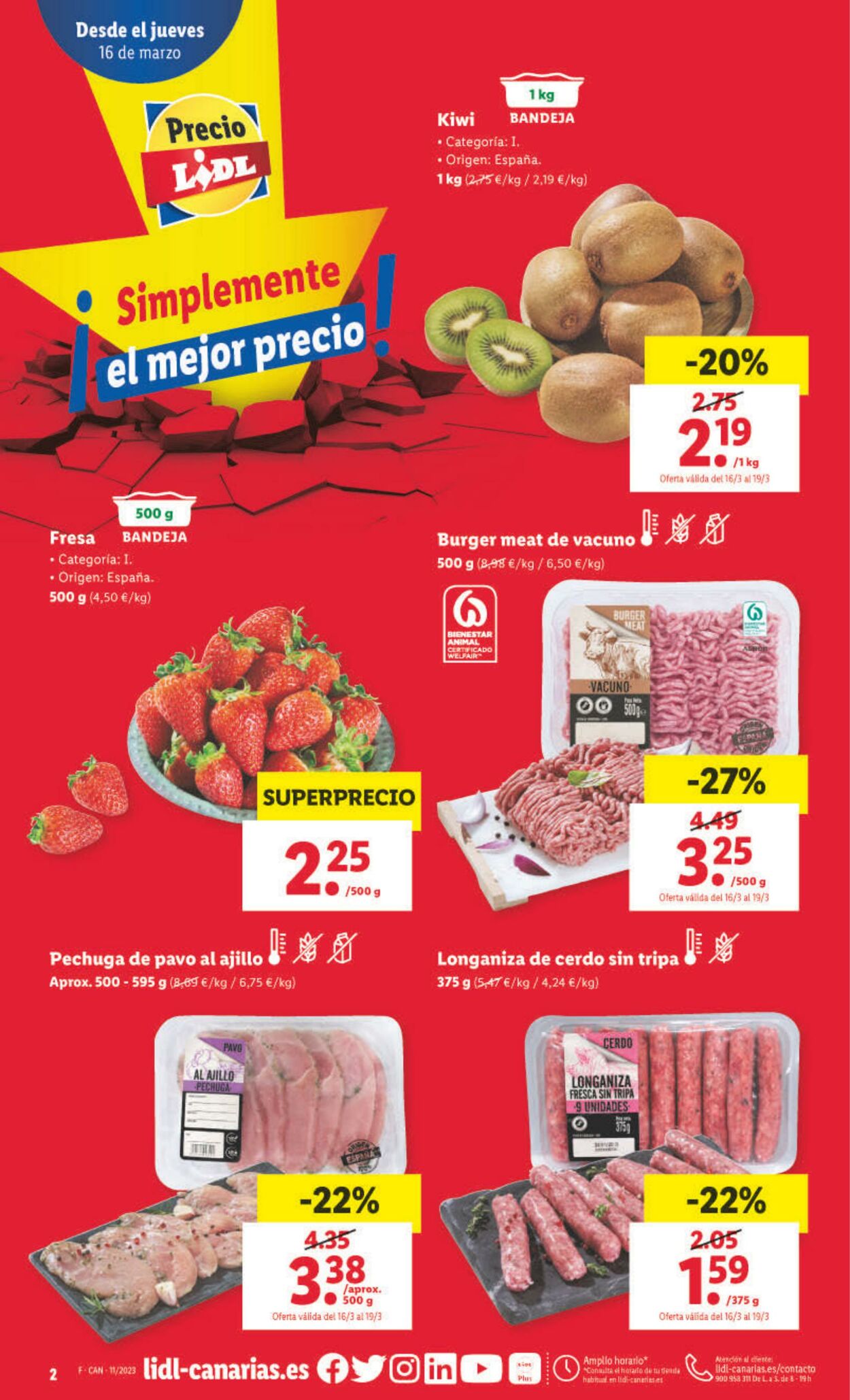 Folleto Lidl 16.03.2023 - 22.03.2023