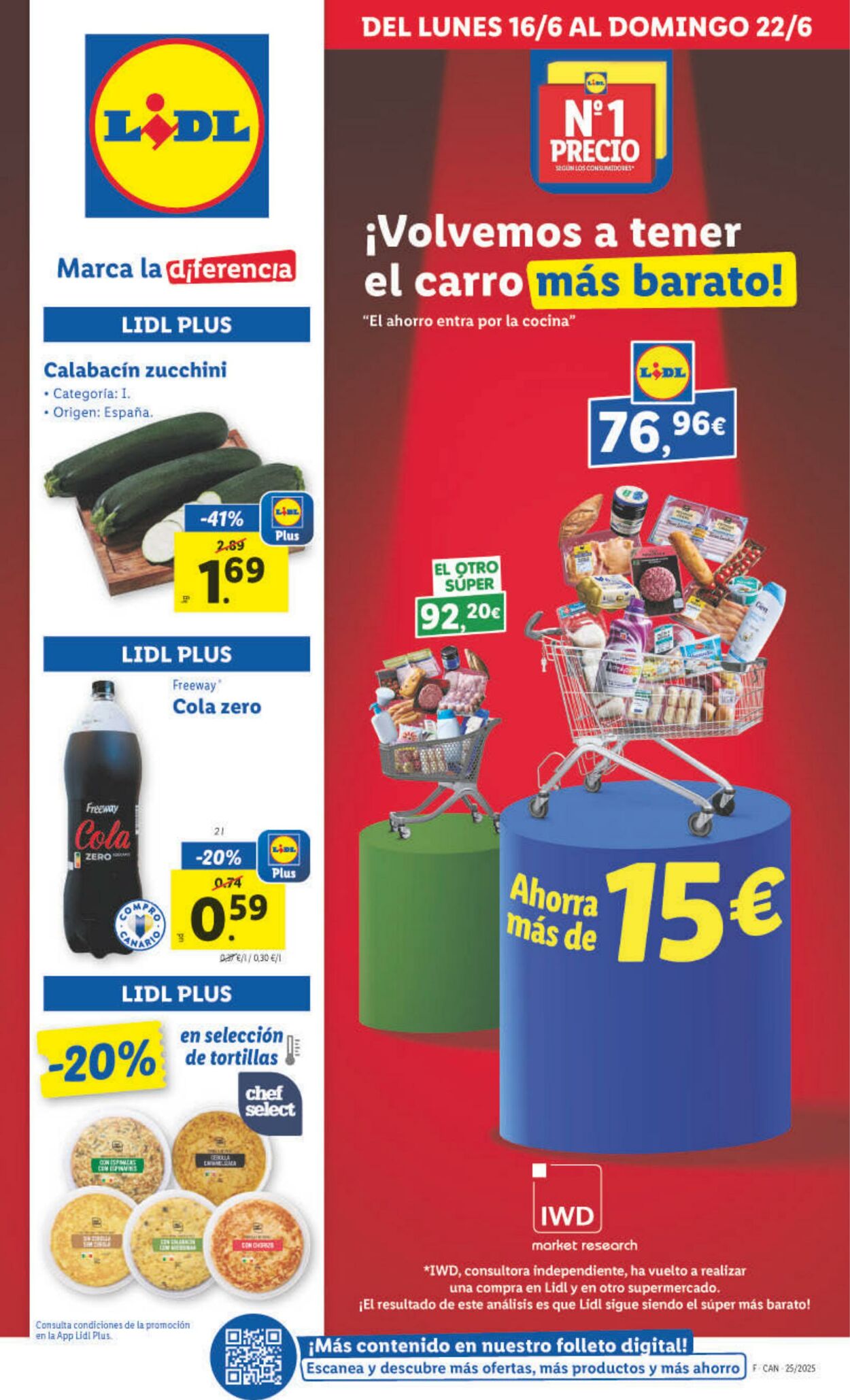 Folleto Lidl 16.06.2025 - 22.06.2025