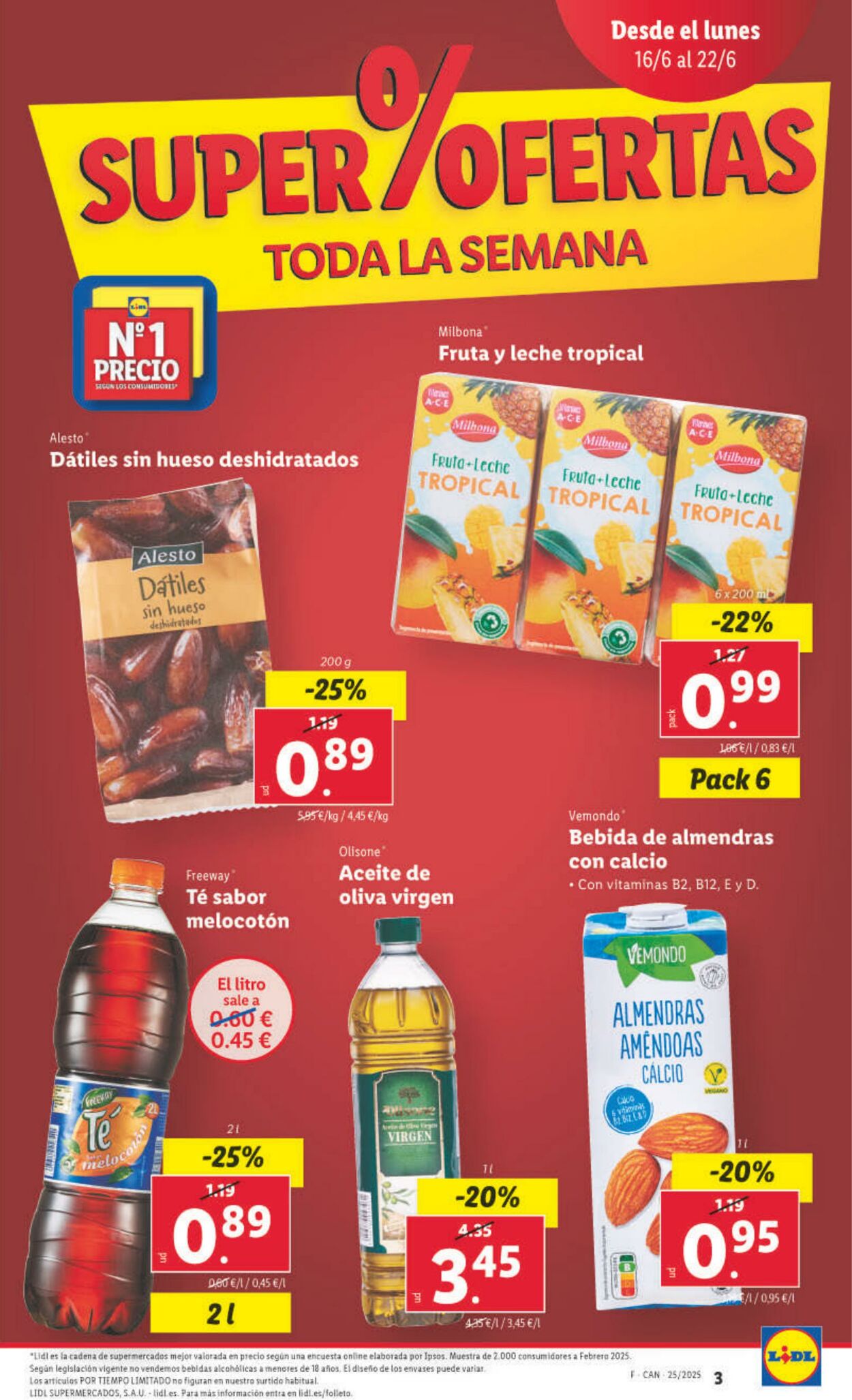 Folleto Lidl 16.06.2025 - 22.06.2025