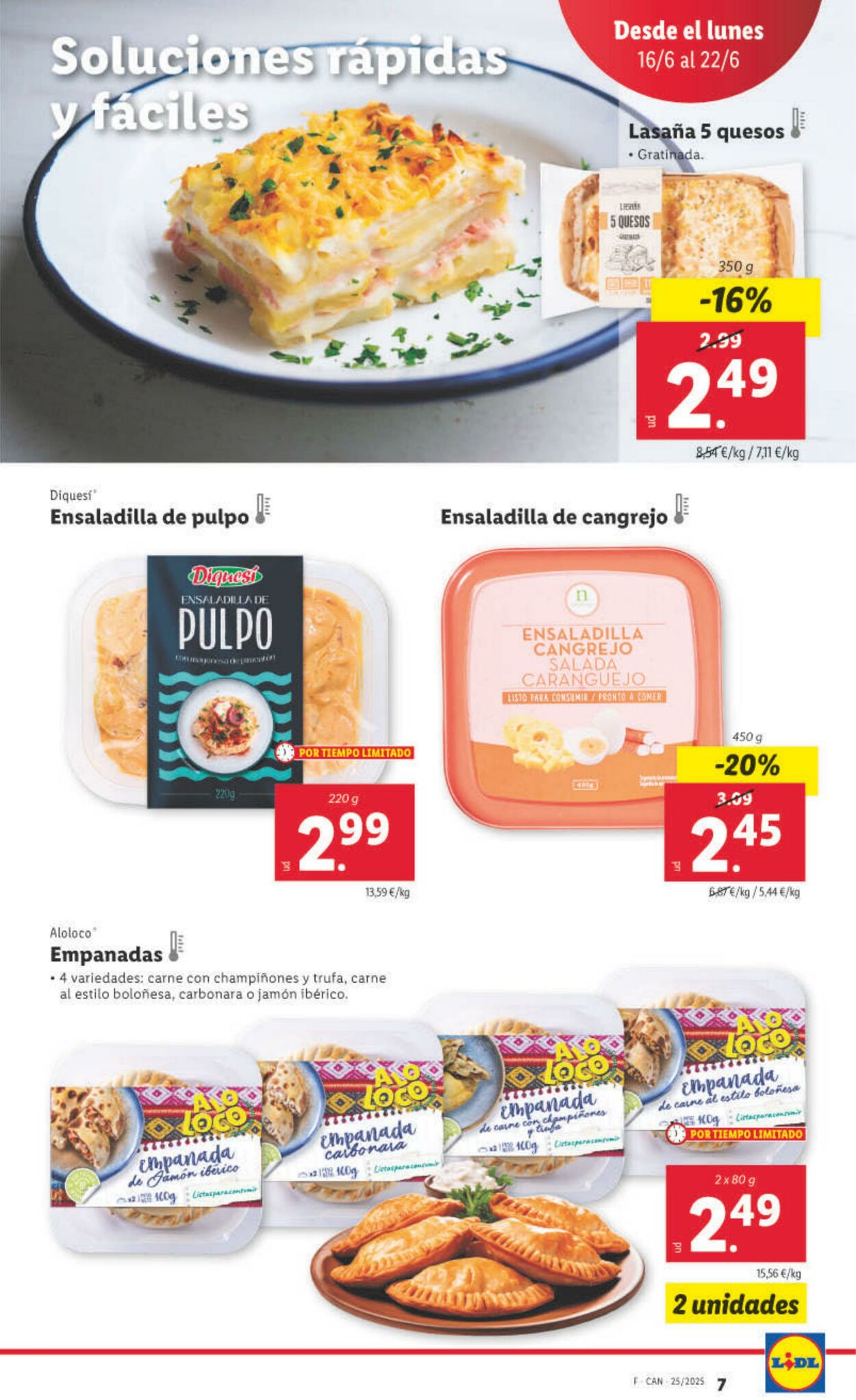 Folleto Lidl 16.06.2025 - 22.06.2025