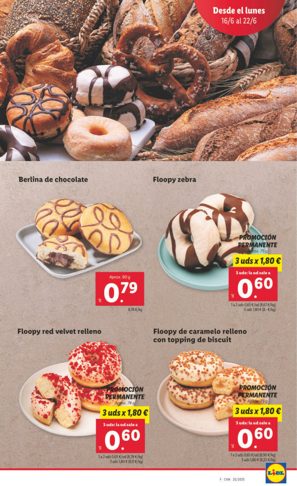 Folleto Lidl 16.06.2025 - 22.06.2025