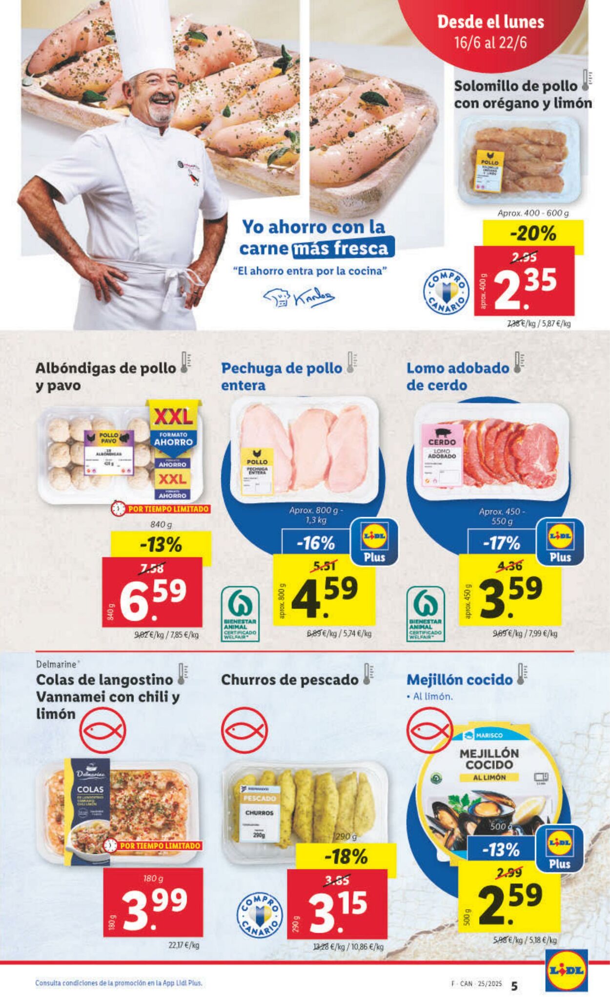 Folleto Lidl 16.06.2025 - 22.06.2025