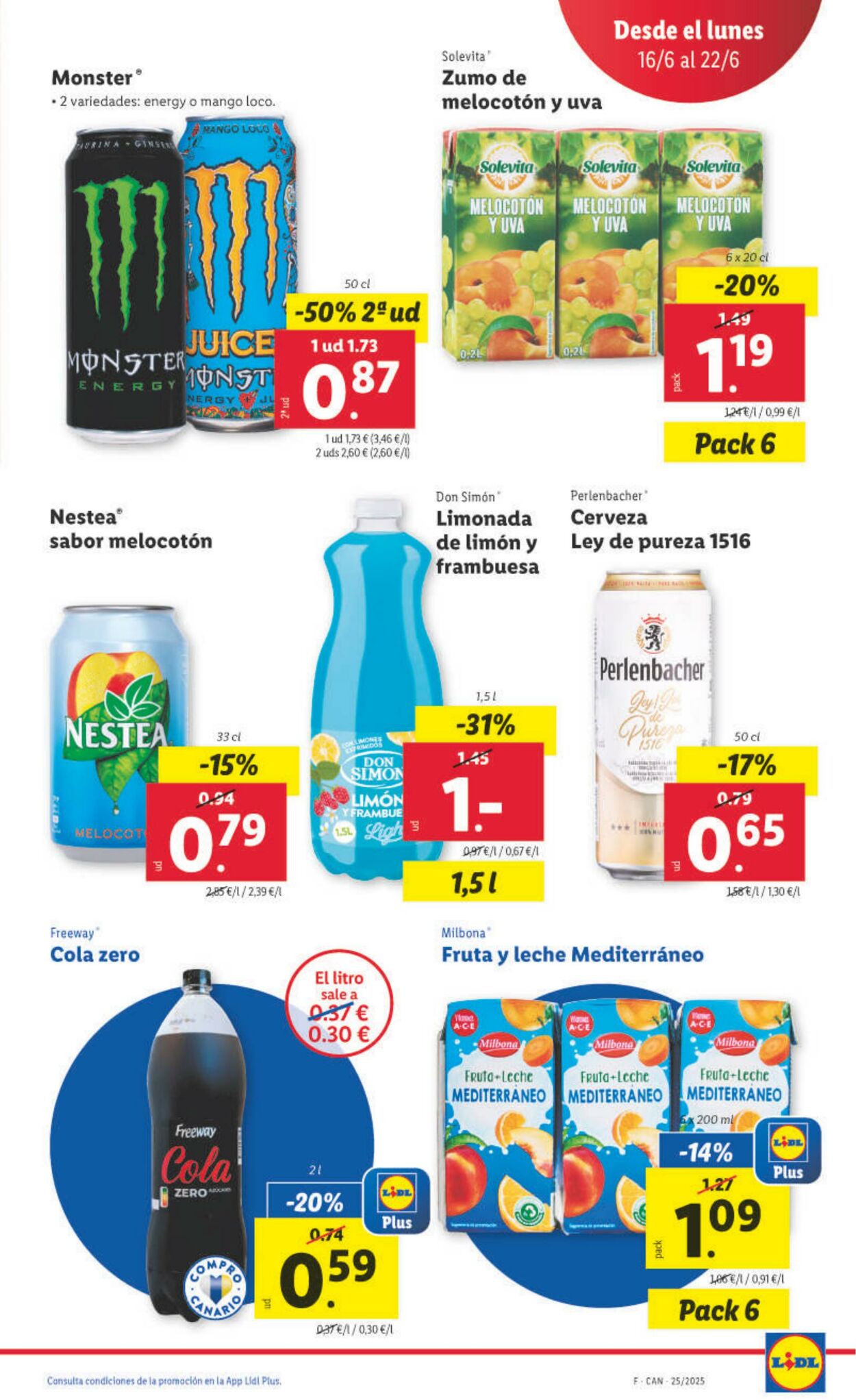 Folleto Lidl 16.06.2025 - 22.06.2025