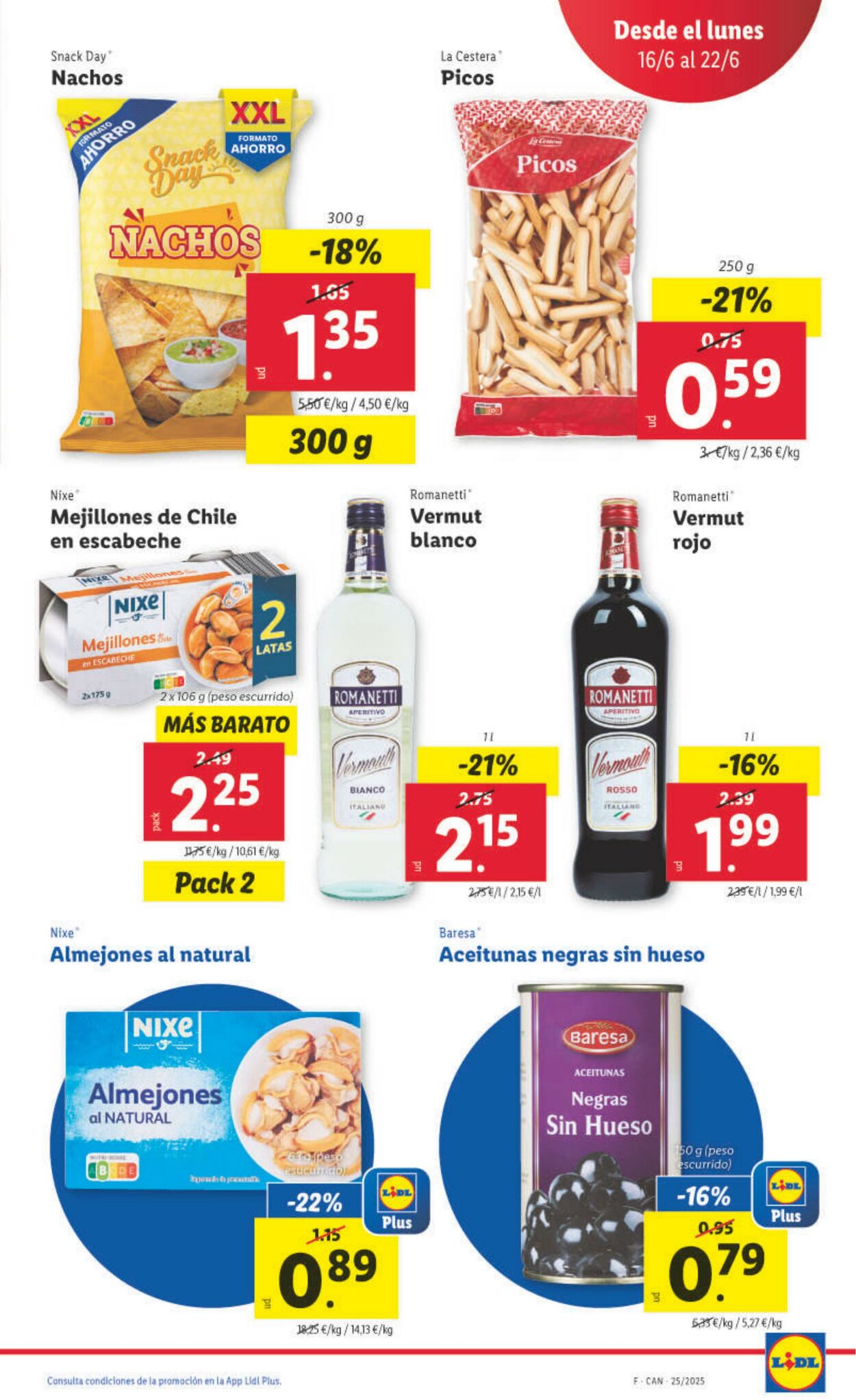 Folleto Lidl 16.06.2025 - 22.06.2025