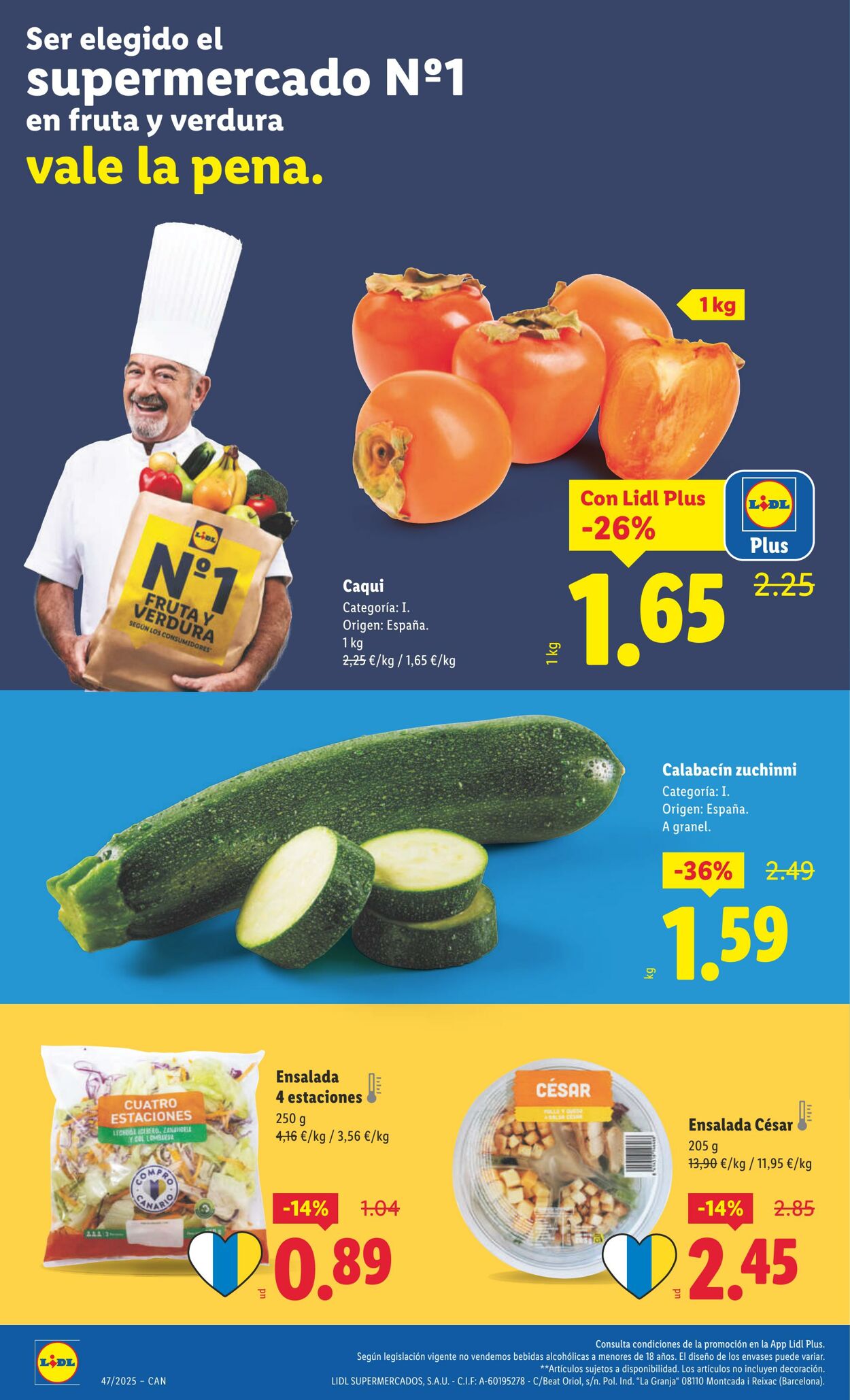 Folleto Lidl 17.11.2025 - 23.11.2025