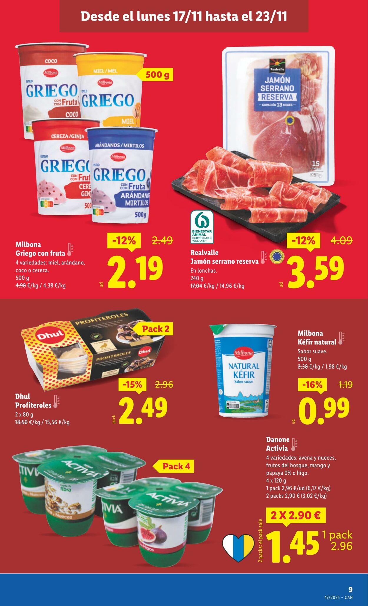 Folleto Lidl 17.11.2025 - 23.11.2025