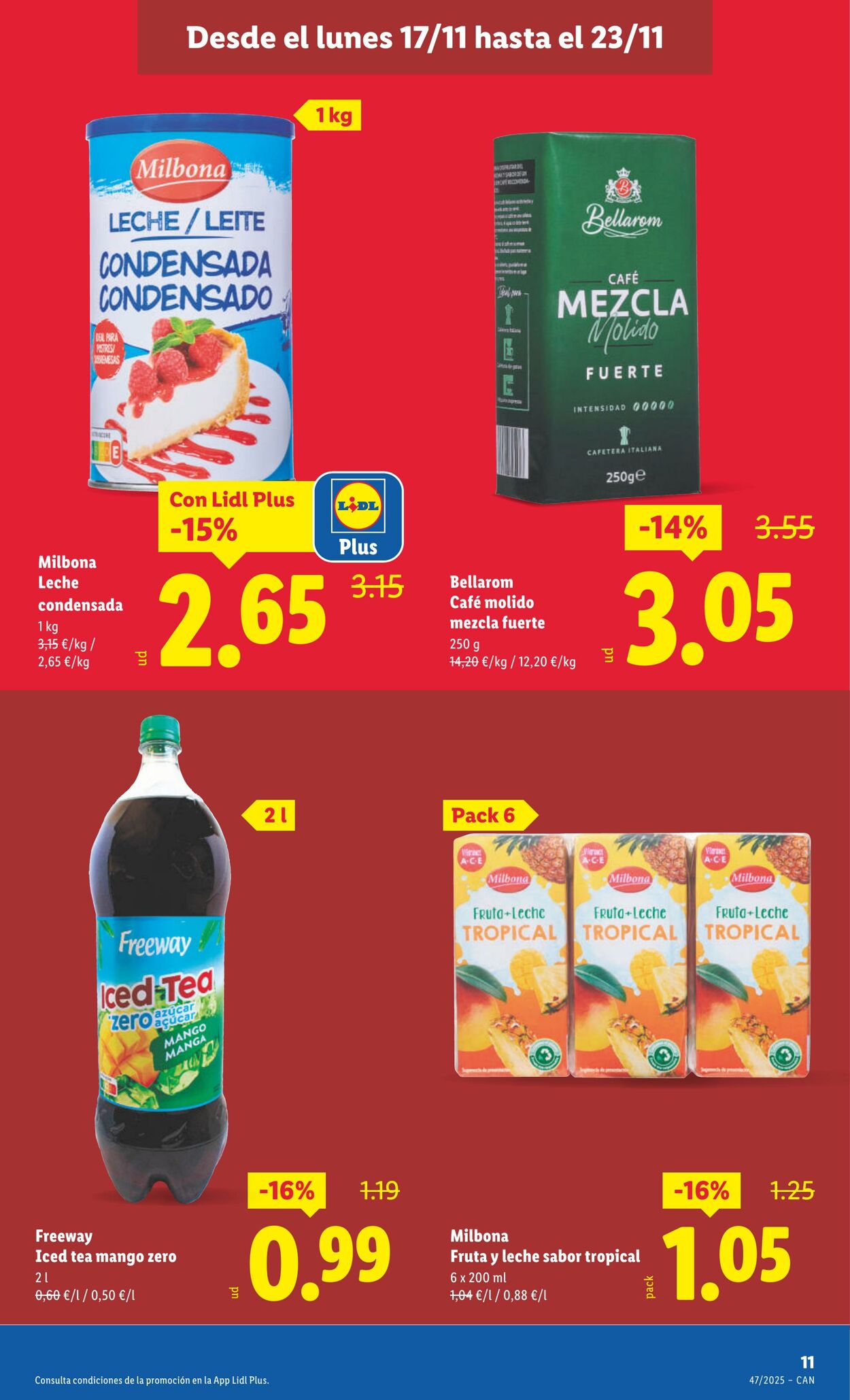 Folleto Lidl 17.11.2025 - 23.11.2025