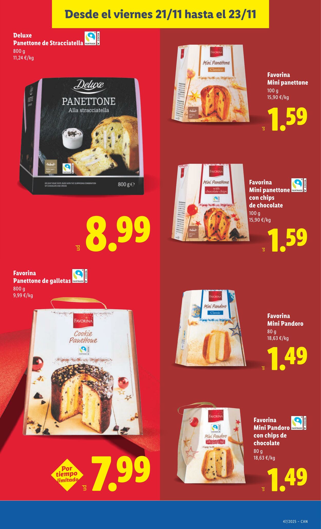 Folleto Lidl 17.11.2025 - 23.11.2025