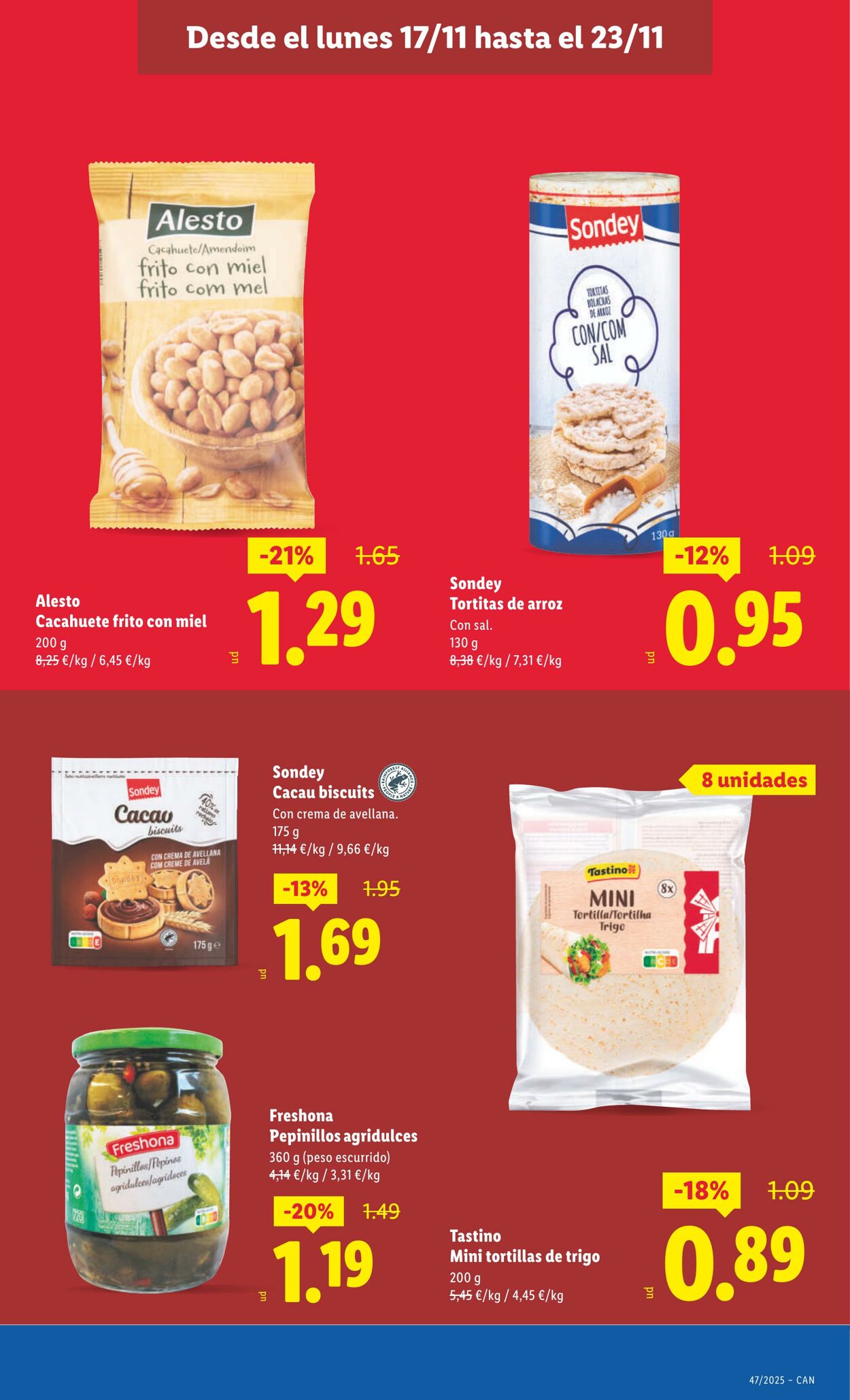 Folleto Lidl 17.11.2025 - 23.11.2025