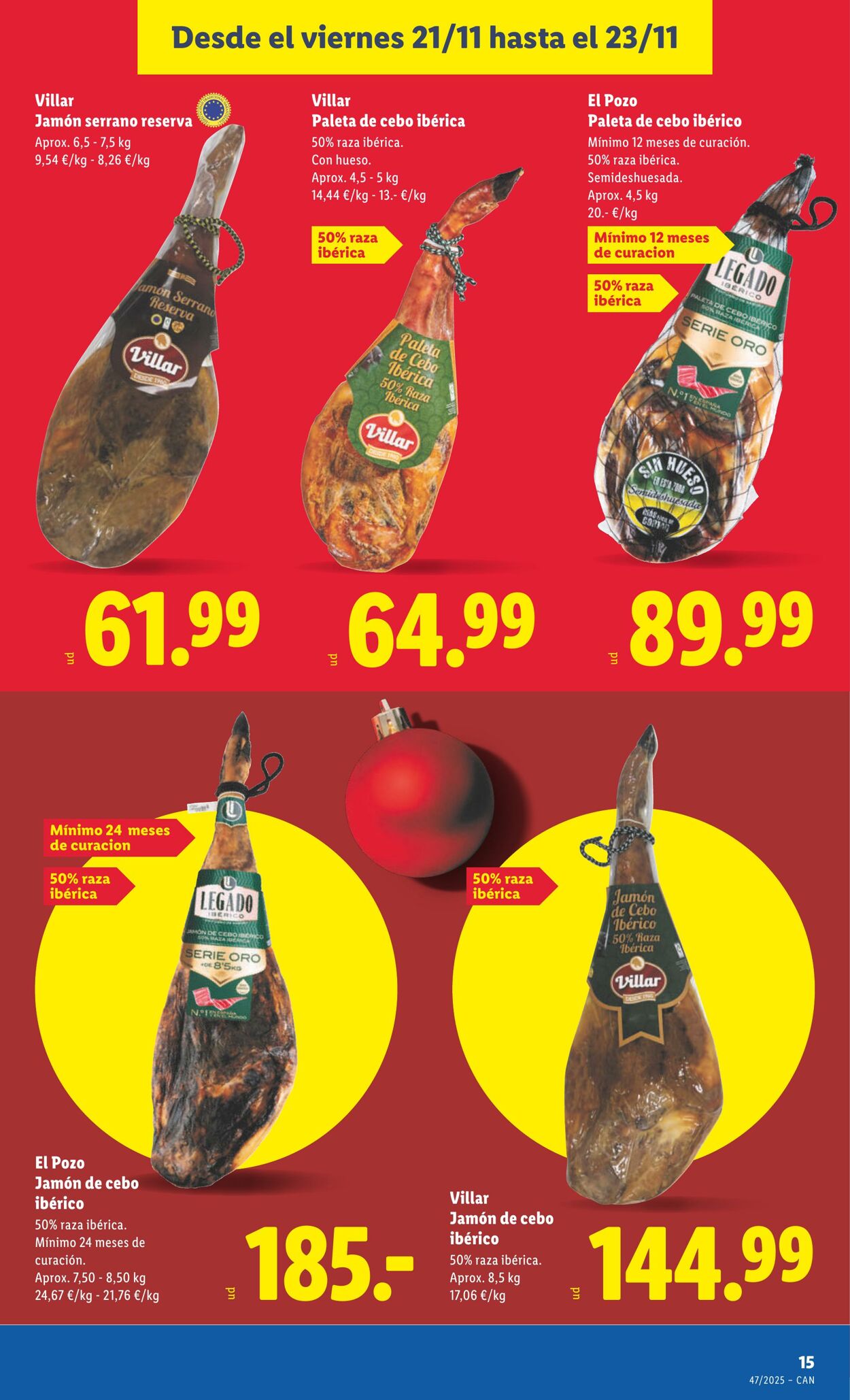Folleto Lidl 17.11.2025 - 23.11.2025