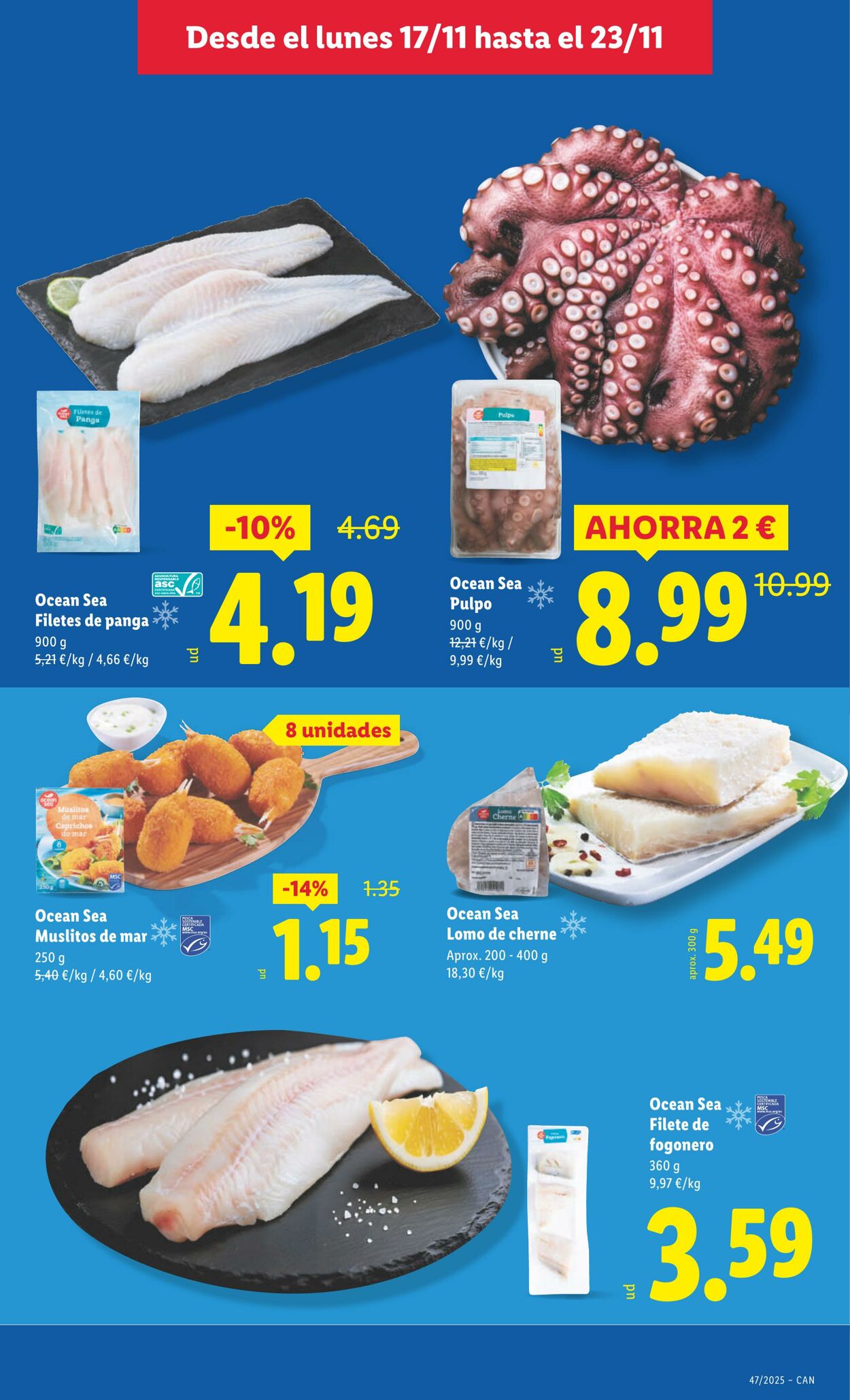 Folleto Lidl 17.11.2025 - 23.11.2025