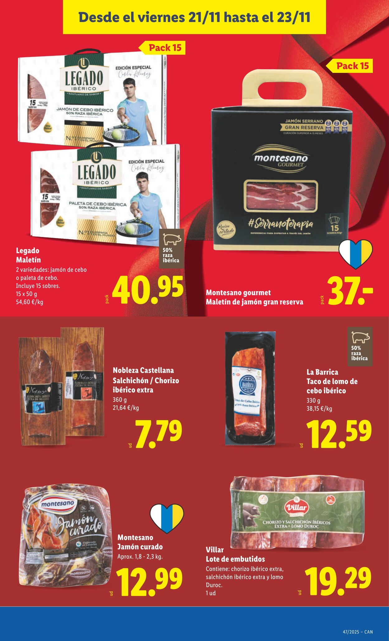 Folleto Lidl 17.11.2025 - 23.11.2025