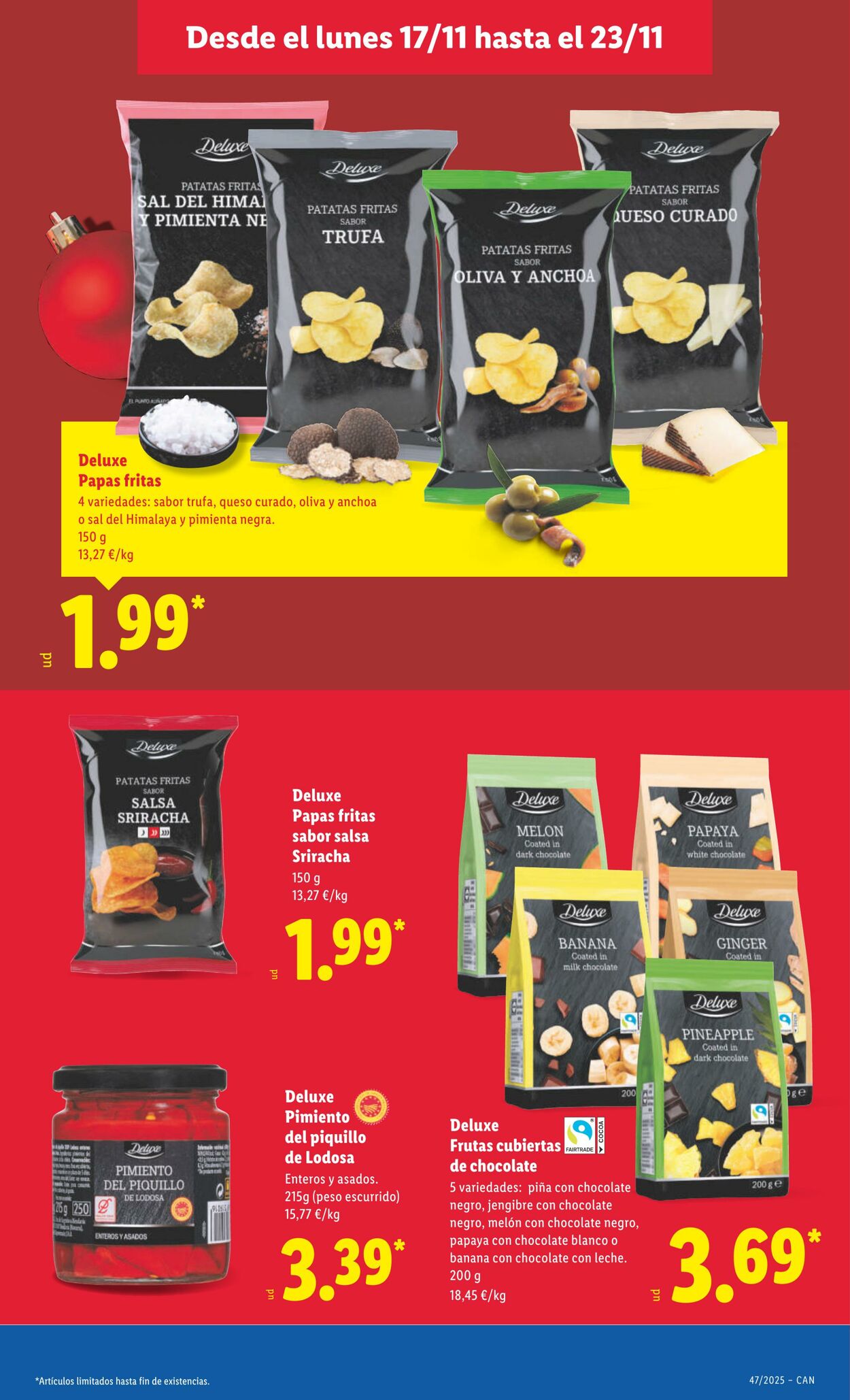 Folleto Lidl 17.11.2025 - 23.11.2025