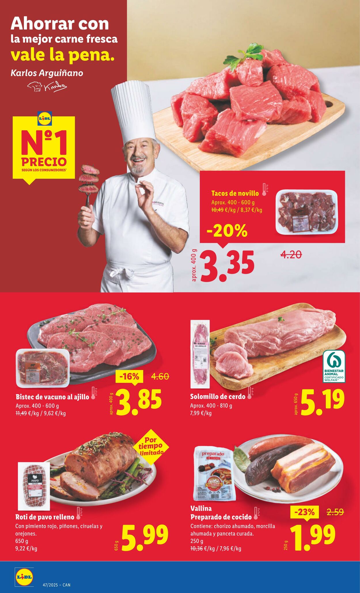 Folleto Lidl 17.11.2025 - 23.11.2025