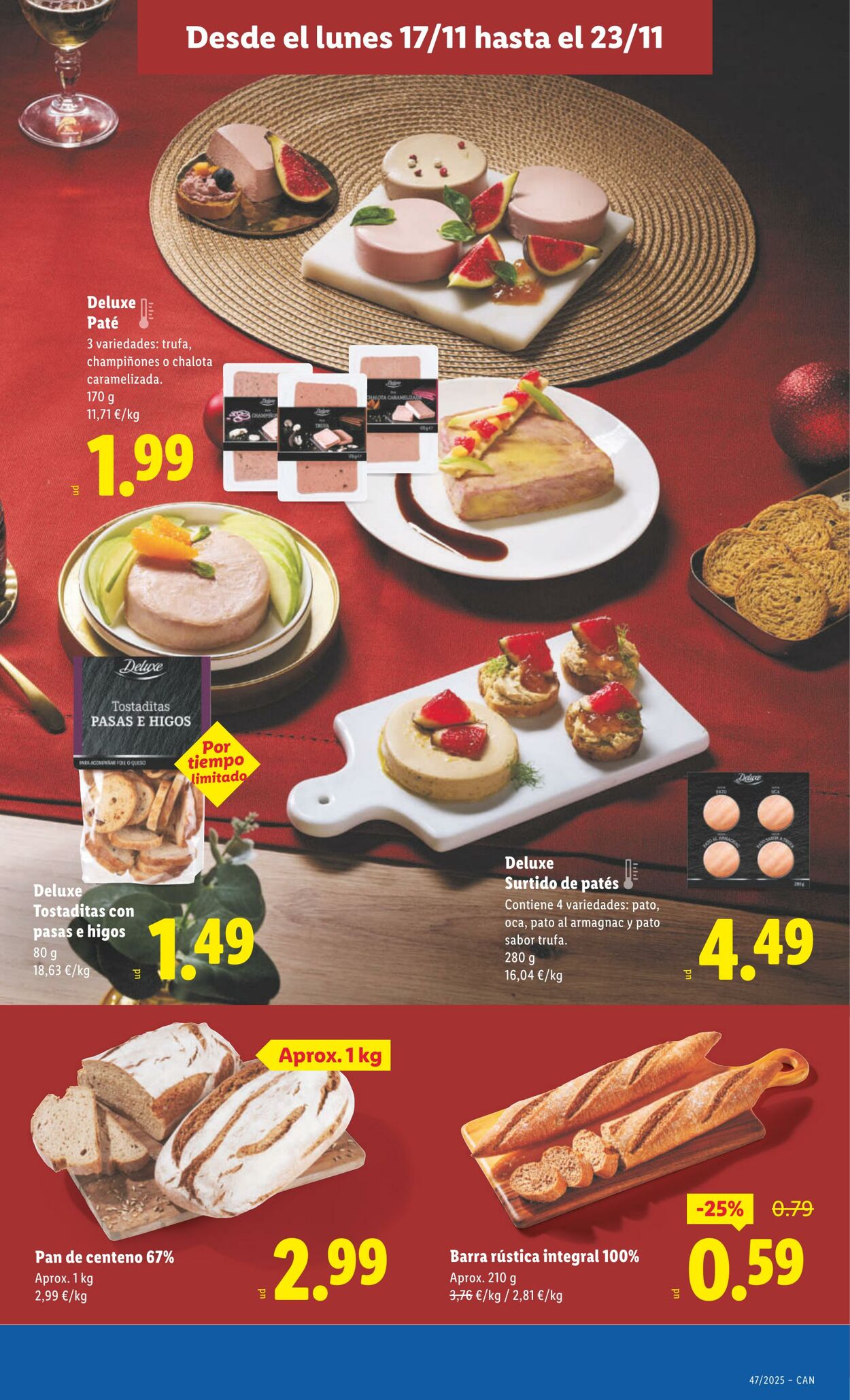 Folleto Lidl 17.11.2025 - 23.11.2025