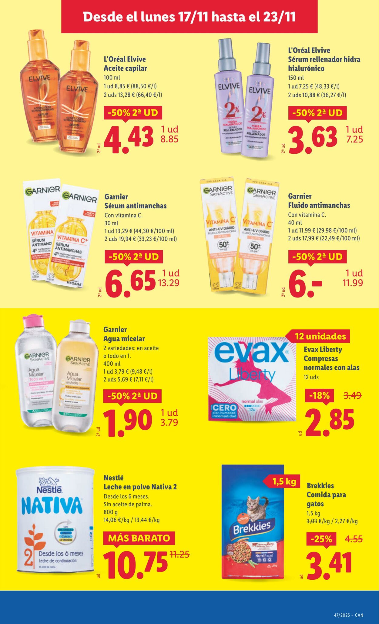 Folleto Lidl 17.11.2025 - 23.11.2025