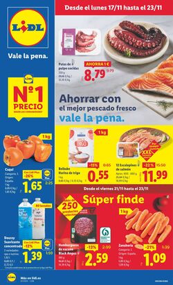 Folleto Lidl 17.11.2025 - 23.11.2025