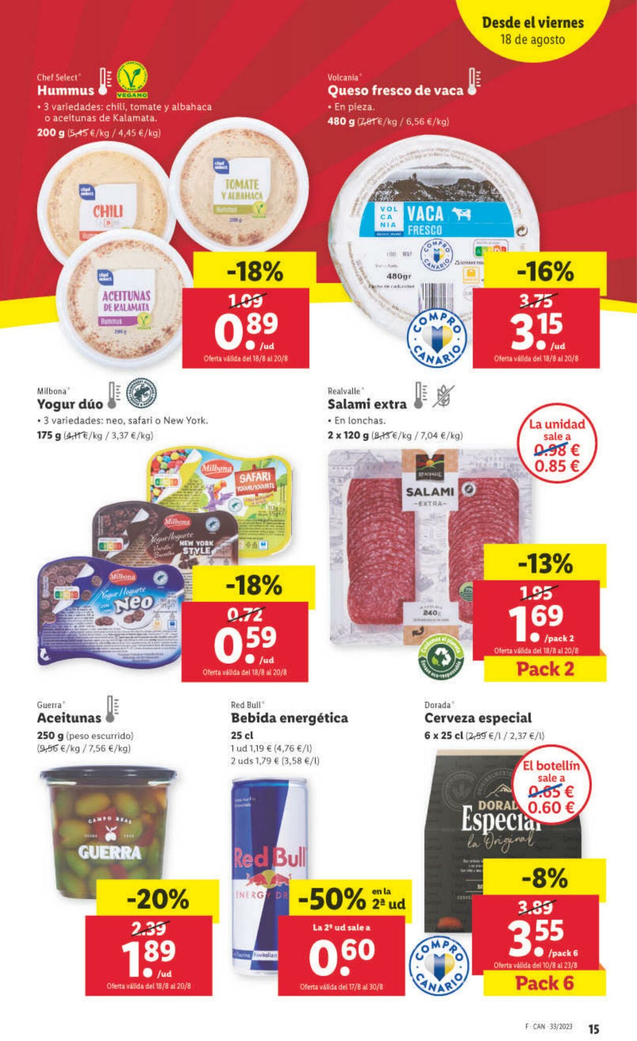 Folleto Lidl 17.08.2023 - 23.08.2023