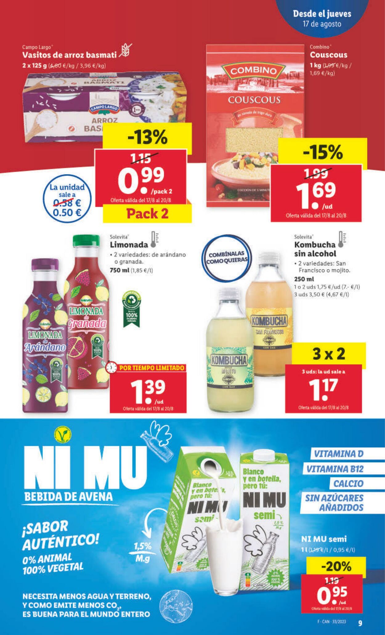 Folleto Lidl 17.08.2023 - 23.08.2023