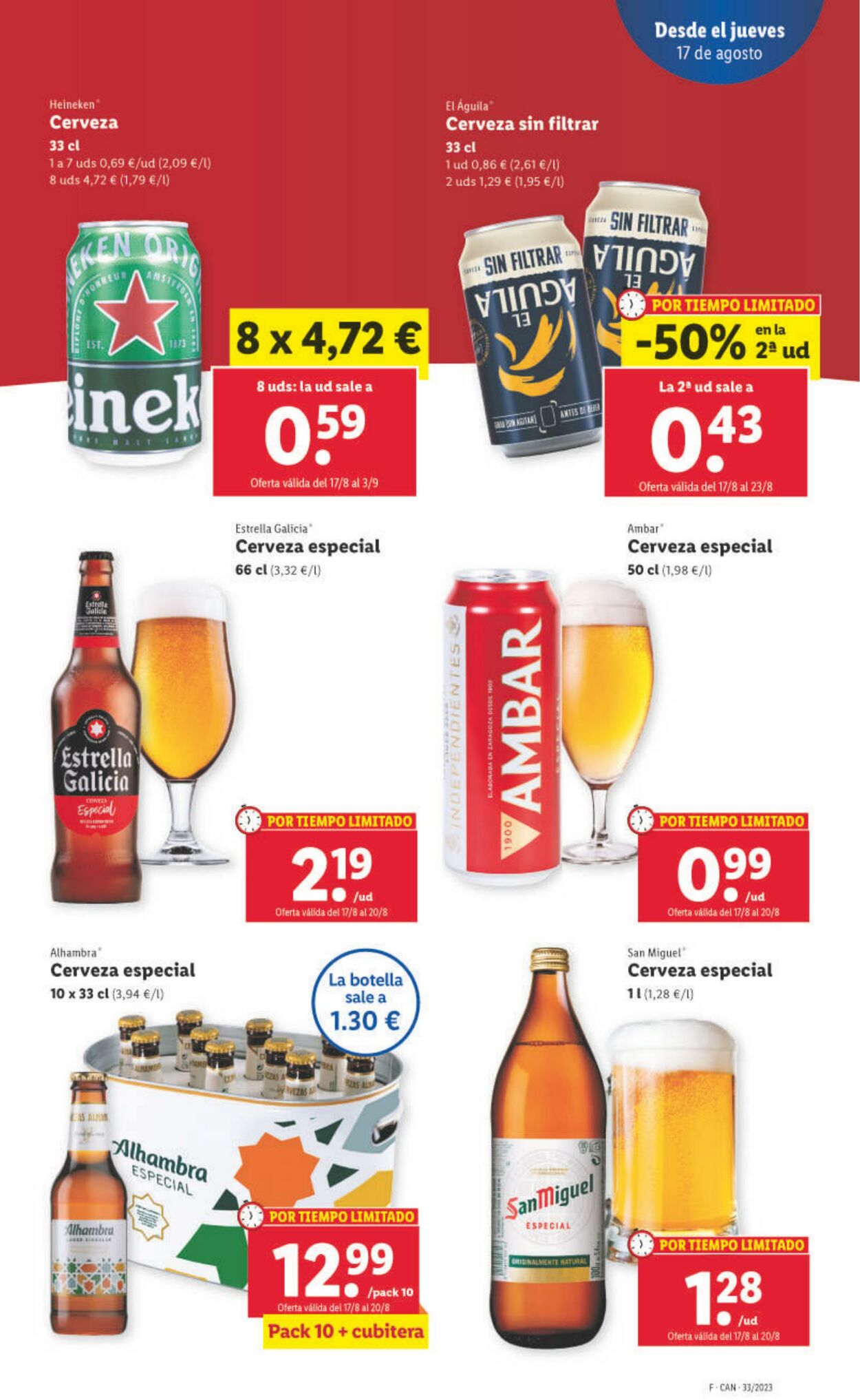 Folleto Lidl 17.08.2023 - 23.08.2023