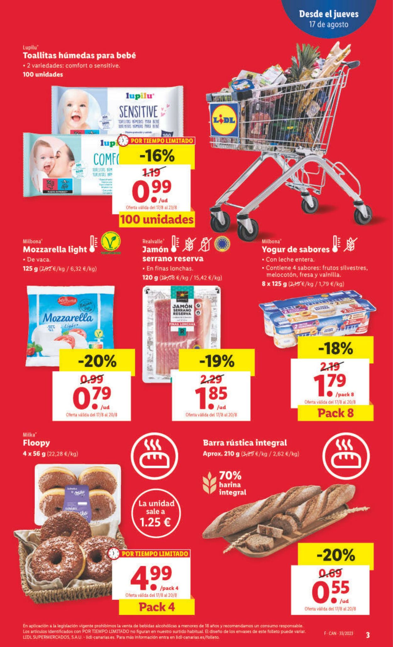 Folleto Lidl 17.08.2023 - 23.08.2023