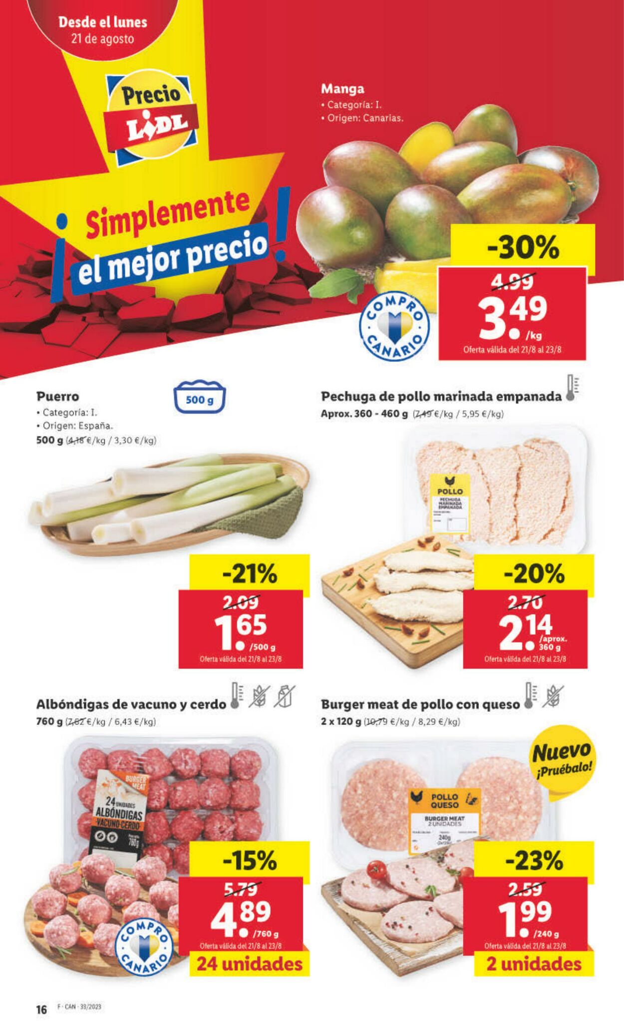 Folleto Lidl 17.08.2023 - 23.08.2023