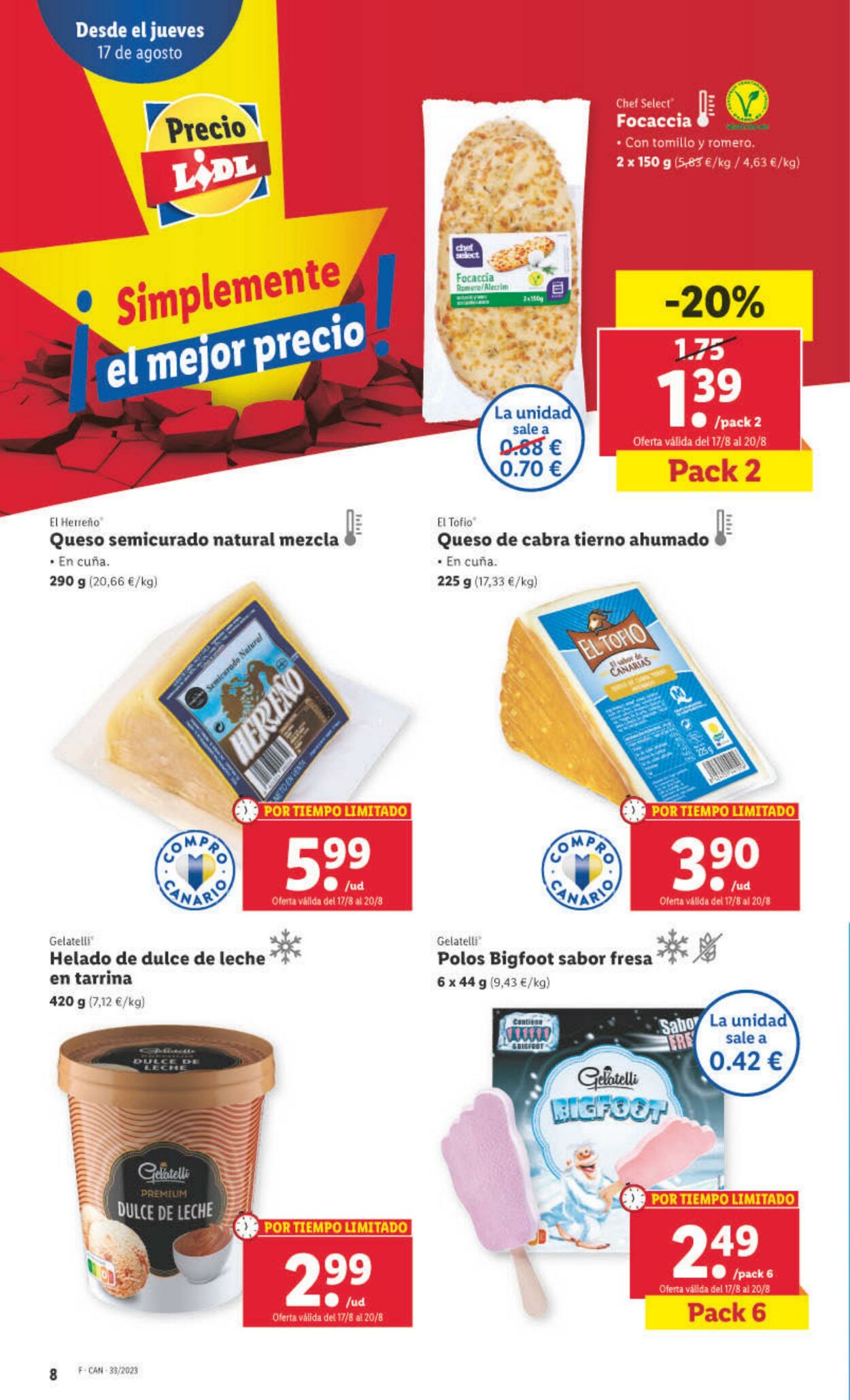 Folleto Lidl 17.08.2023 - 23.08.2023