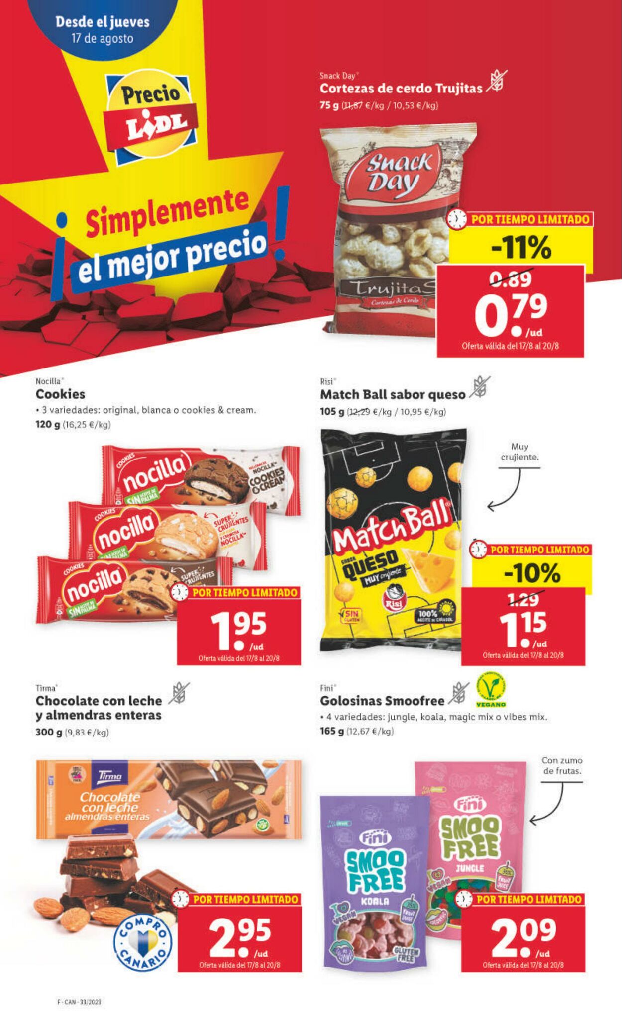 Folleto Lidl 17.08.2023 - 23.08.2023