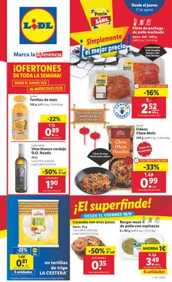 Folleto Lidl 17.08.2023 - 23.08.2023