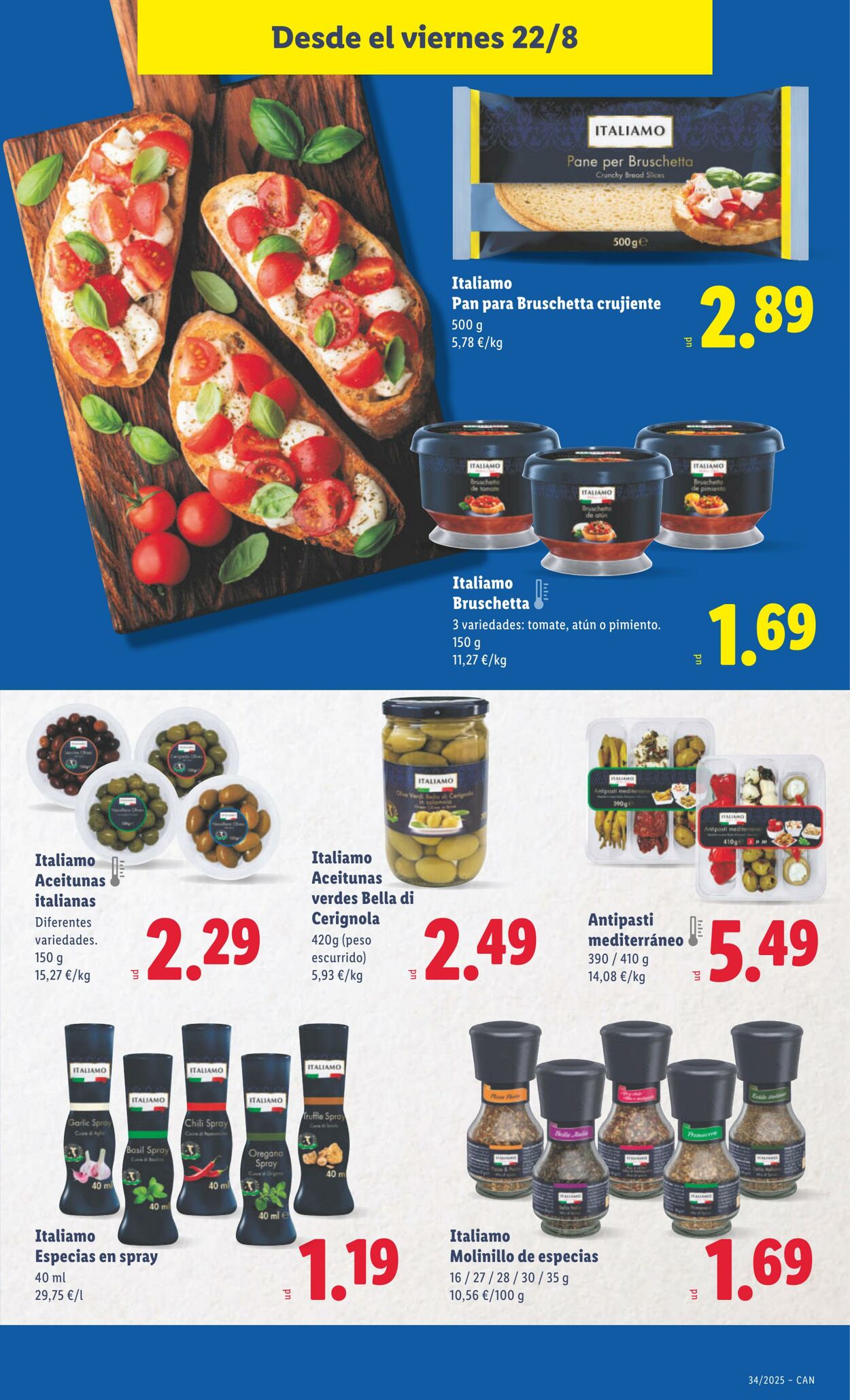 Folleto Lidl 18.08.2025 - 24.08.2025