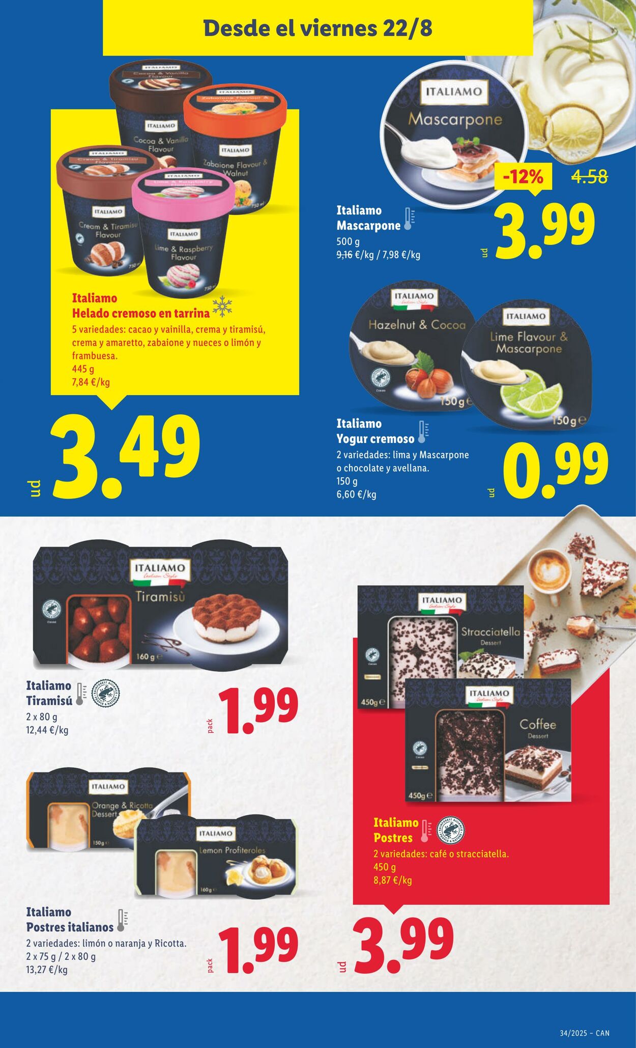 Folleto Lidl 18.08.2025 - 24.08.2025