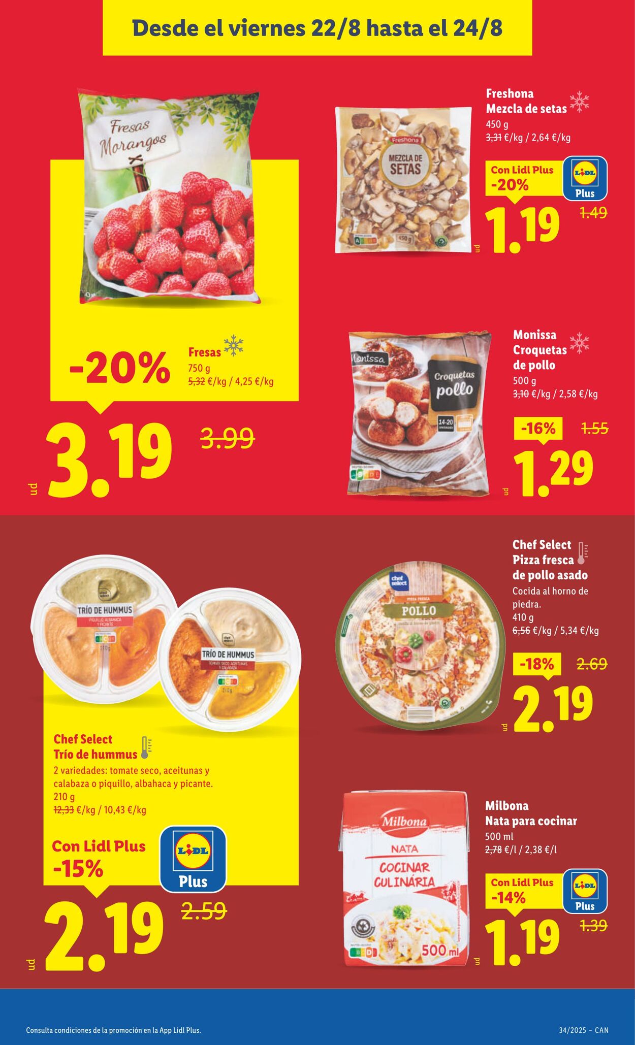 Folleto Lidl 18.08.2025 - 24.08.2025