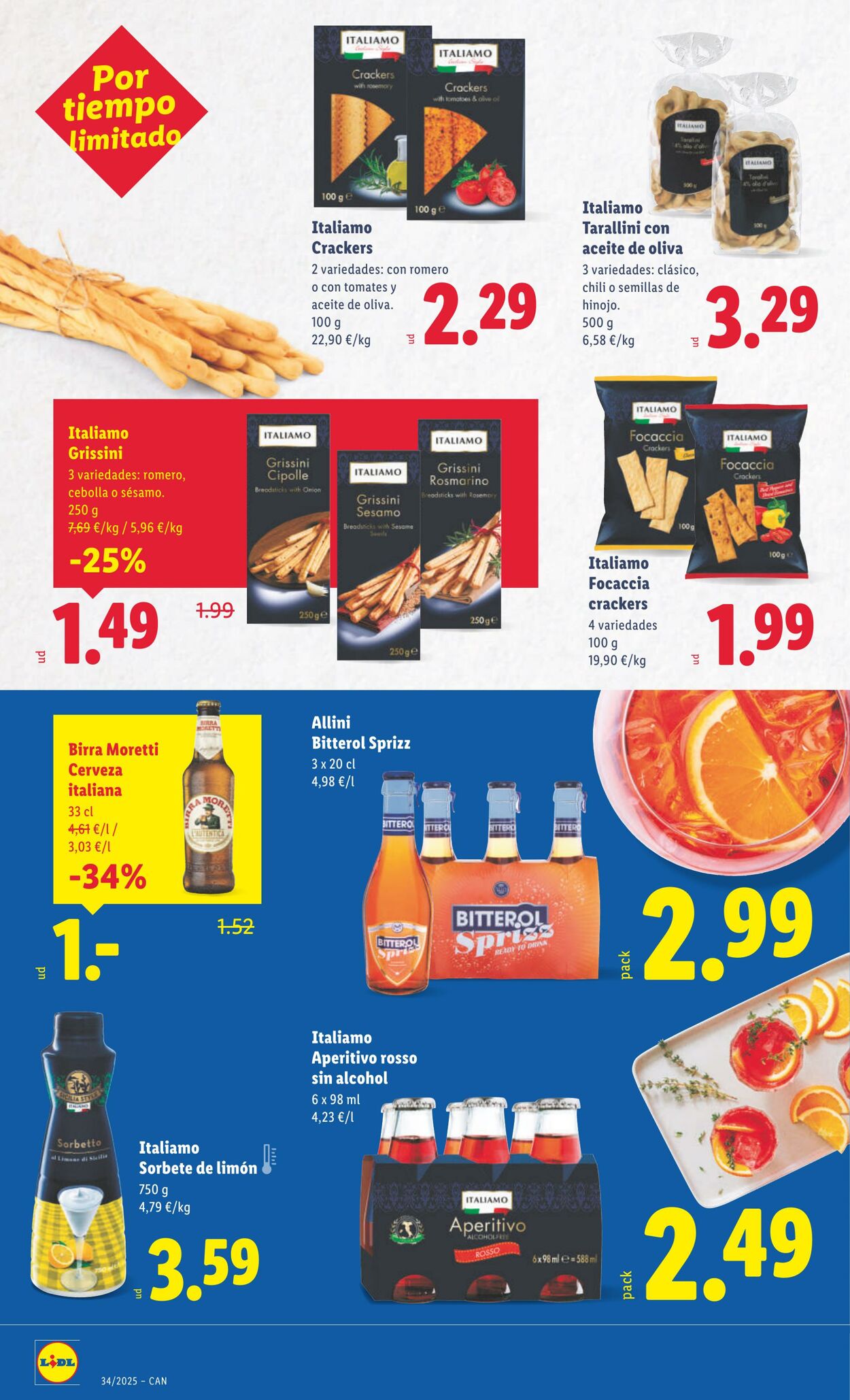 Folleto Lidl 18.08.2025 - 24.08.2025
