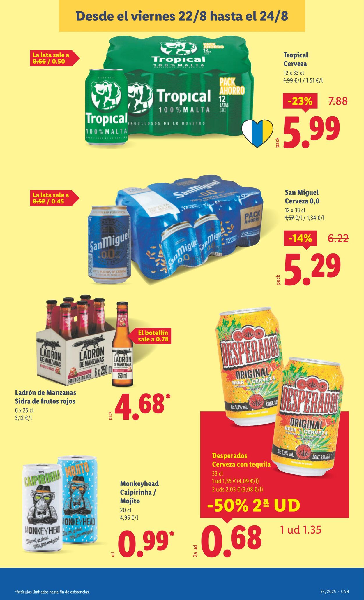 Folleto Lidl 18.08.2025 - 24.08.2025